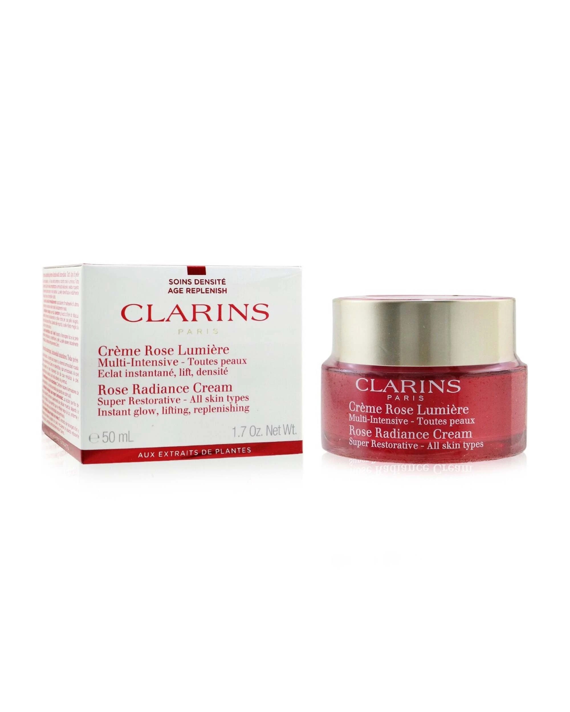 2 Clarins Super Restorative Rose Radiance Cream  50ml/1.7oz, 2 of 3