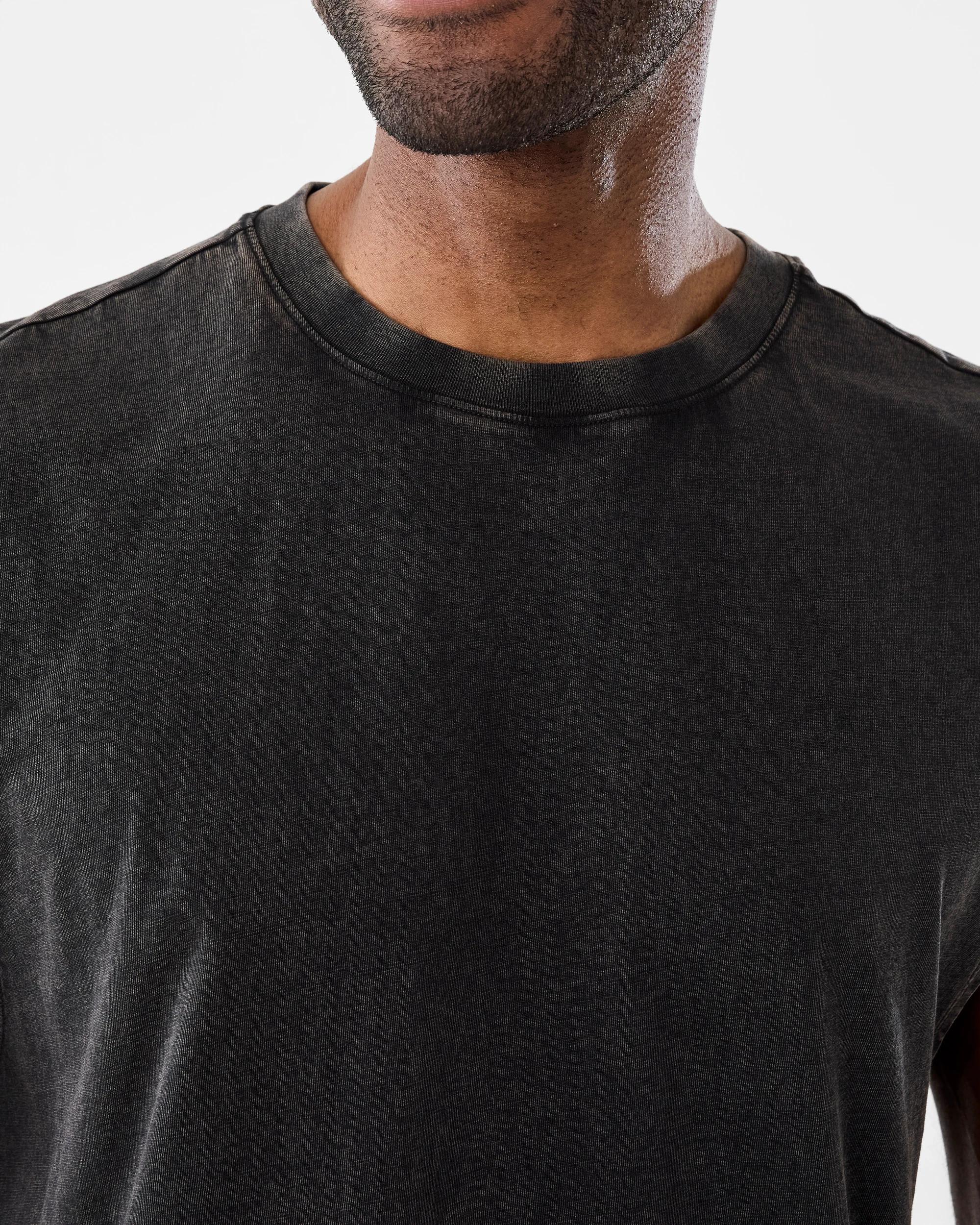 5 Oversized Washed Muscle Black, 5 of 6