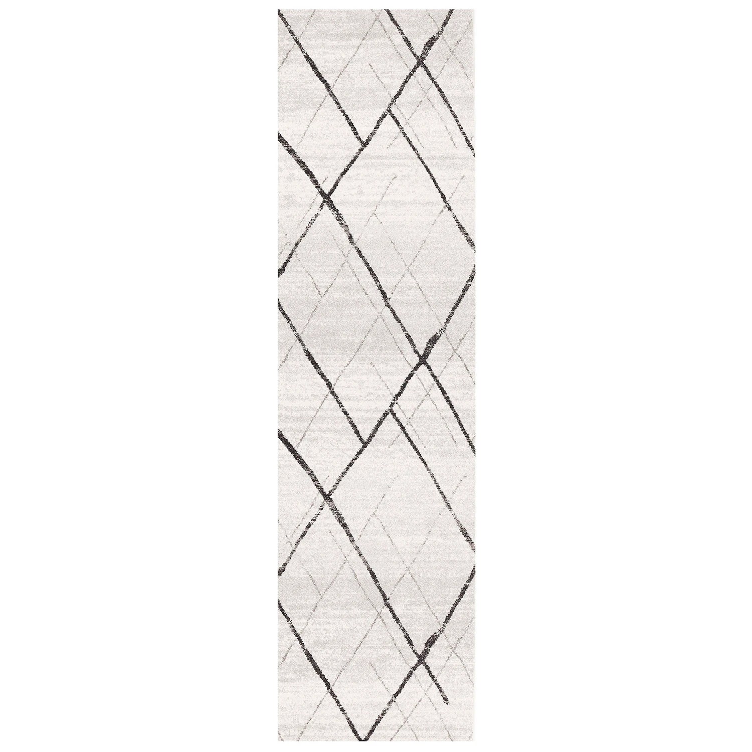2 Common Ground Rugs Bluebay 452 500x80cm - Extra Large Runner Power Loomed Pet Friendly Rug - Silver, 2 of 6