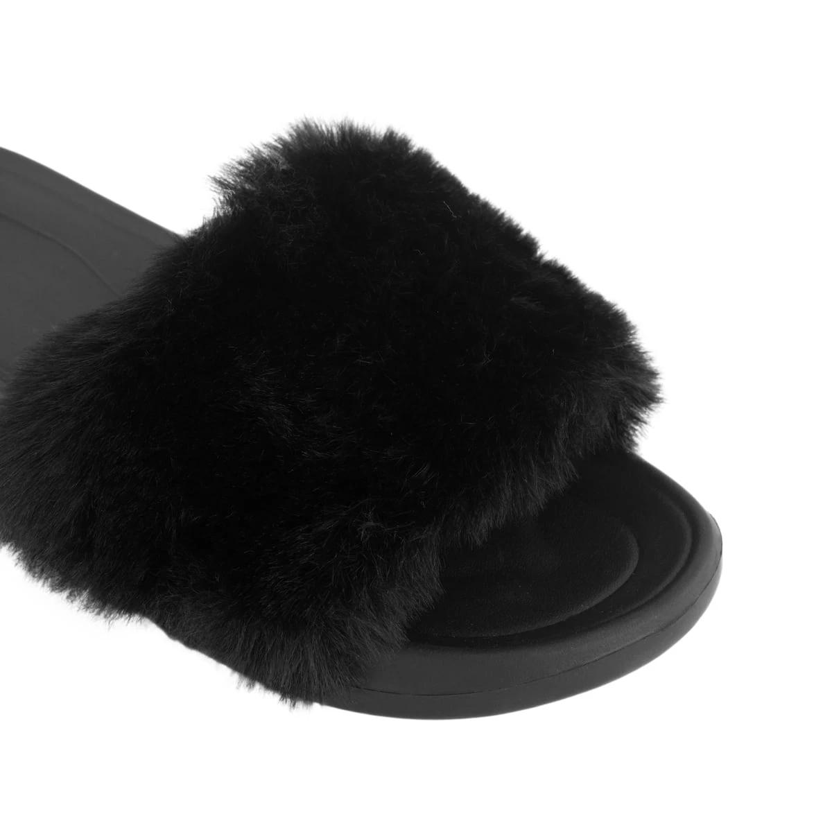 3 One Band Slipper Slides BLACK, 3 of 3