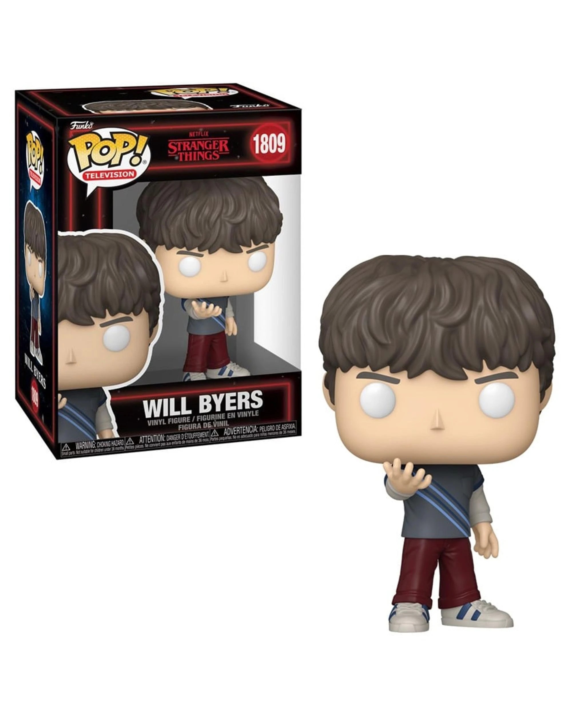 1 Stranger Things Will Byers Hive Mind - Season 5 -  Funko POP! Vinyl, 1 of 3