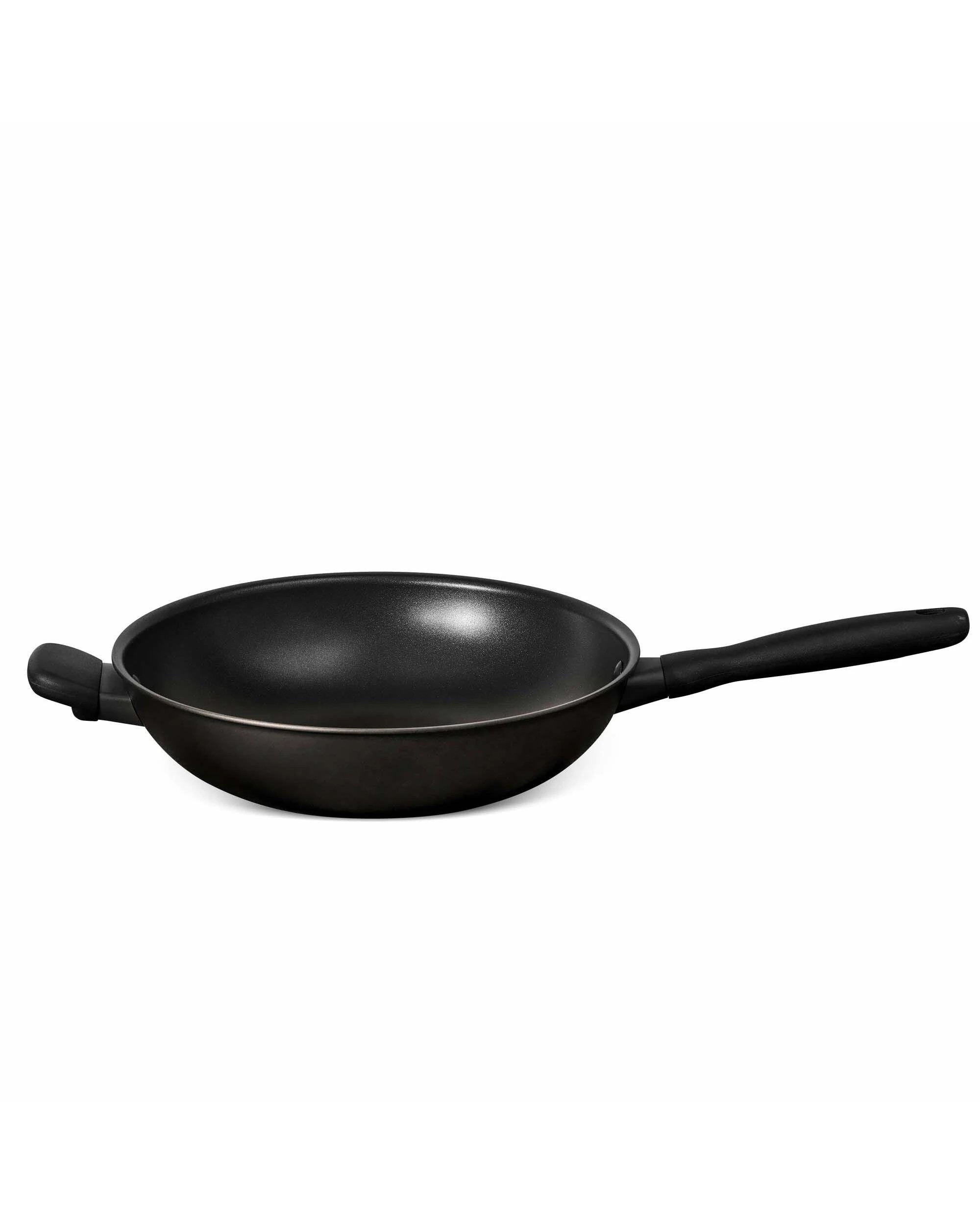 1 Meyer Midnight Series Nonstick Induction Open Stirfry 30cm - Black, 1 of 1