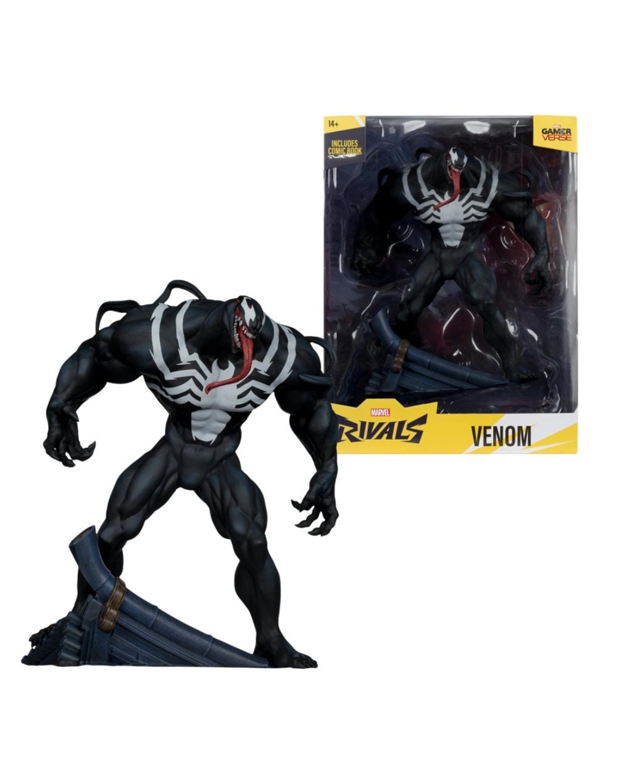 1 McFarlane Gamerverse Marvel Rivals Venom 1:6 Scale Figure, 1 of 7