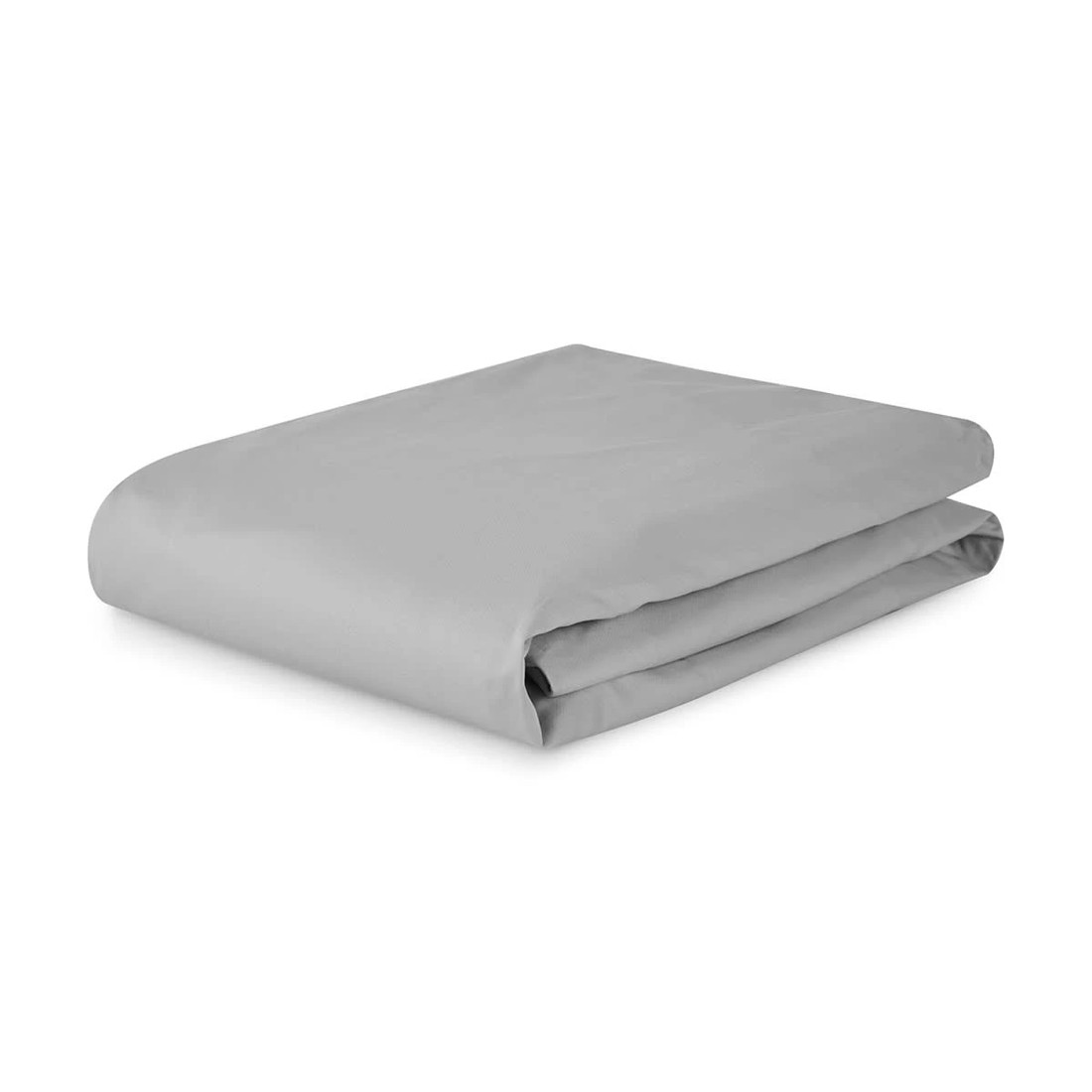 2 500 Thread Count Australian Grown Cotton Fitted Sheet - King Bed, Silver, 2 of 4