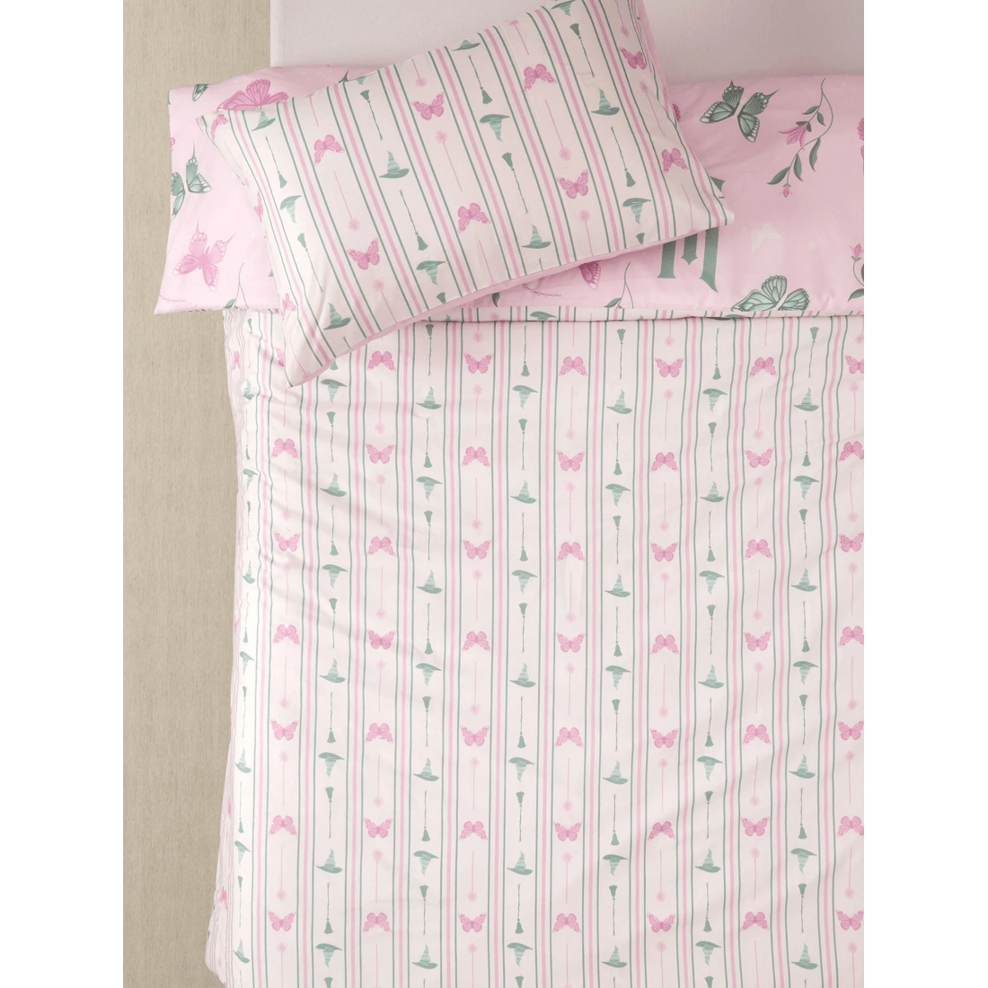 2 WICKED Wicked Kids Quilt Cover Set - Pink, 2 of 3