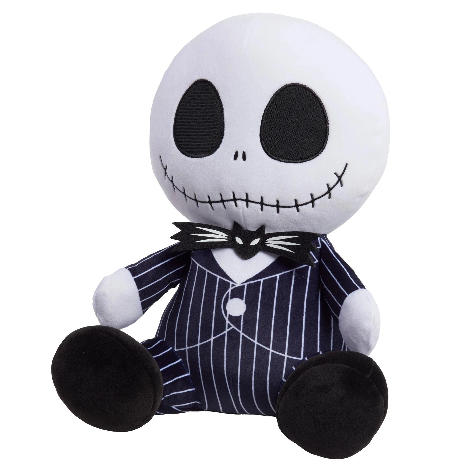5 Night Before Christmas Jack Skellington 12 Inch Weighted Comfort - Black, 5 of 6