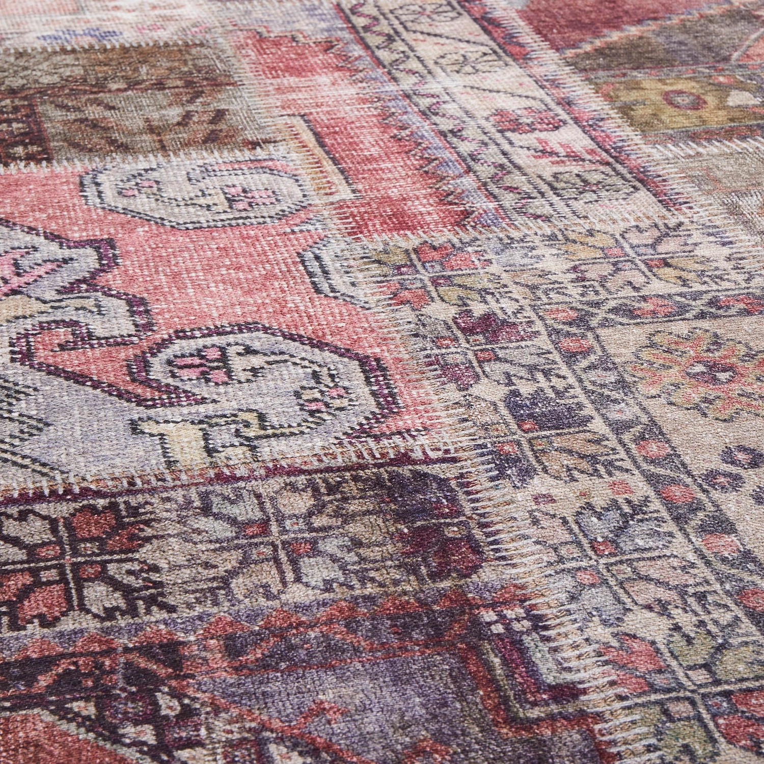 8 Common Ground Rugs Bazaar 178 320x230cm - Extra Large Floor Rug - Beige, 8 of 9