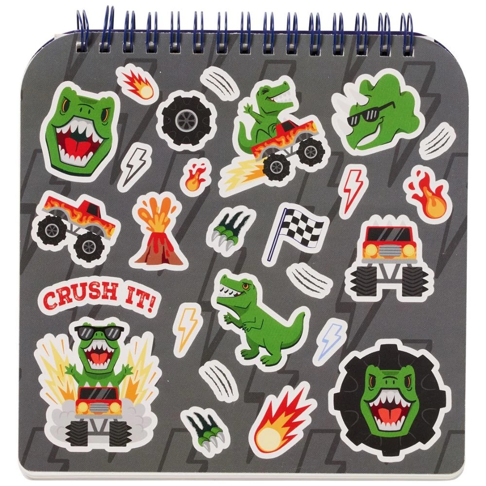 4 Studymate Dino Notebook with Stickers, 4 of 6