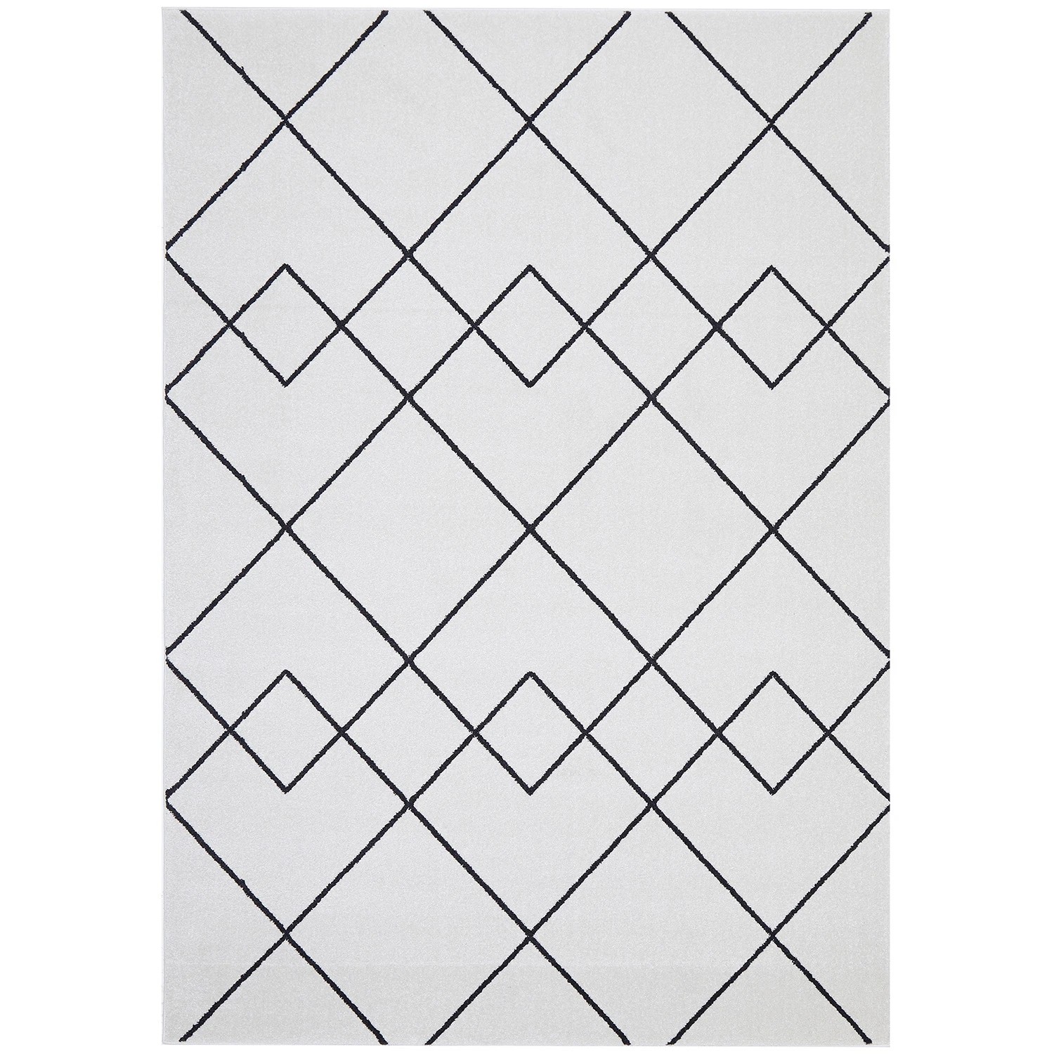 2 Common Ground Rugs Elysium Diego 330x240cm - Extra Large Pet Friendly Floor Rug - Off White - Natural, 2 of 7