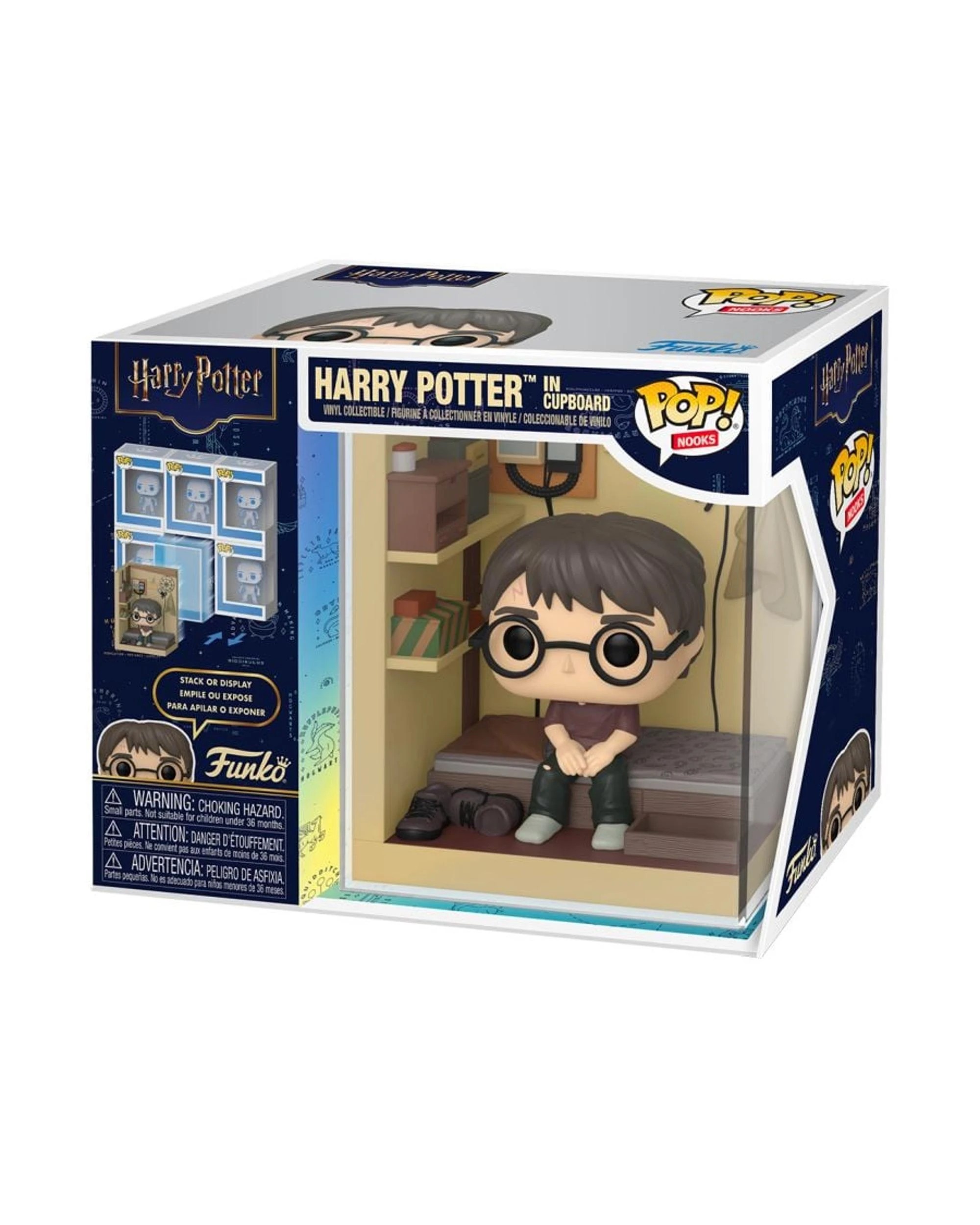 3 Harry Potter Harry in Cupboard POP! Nook Funko POP! Vinyl, 3 of 3