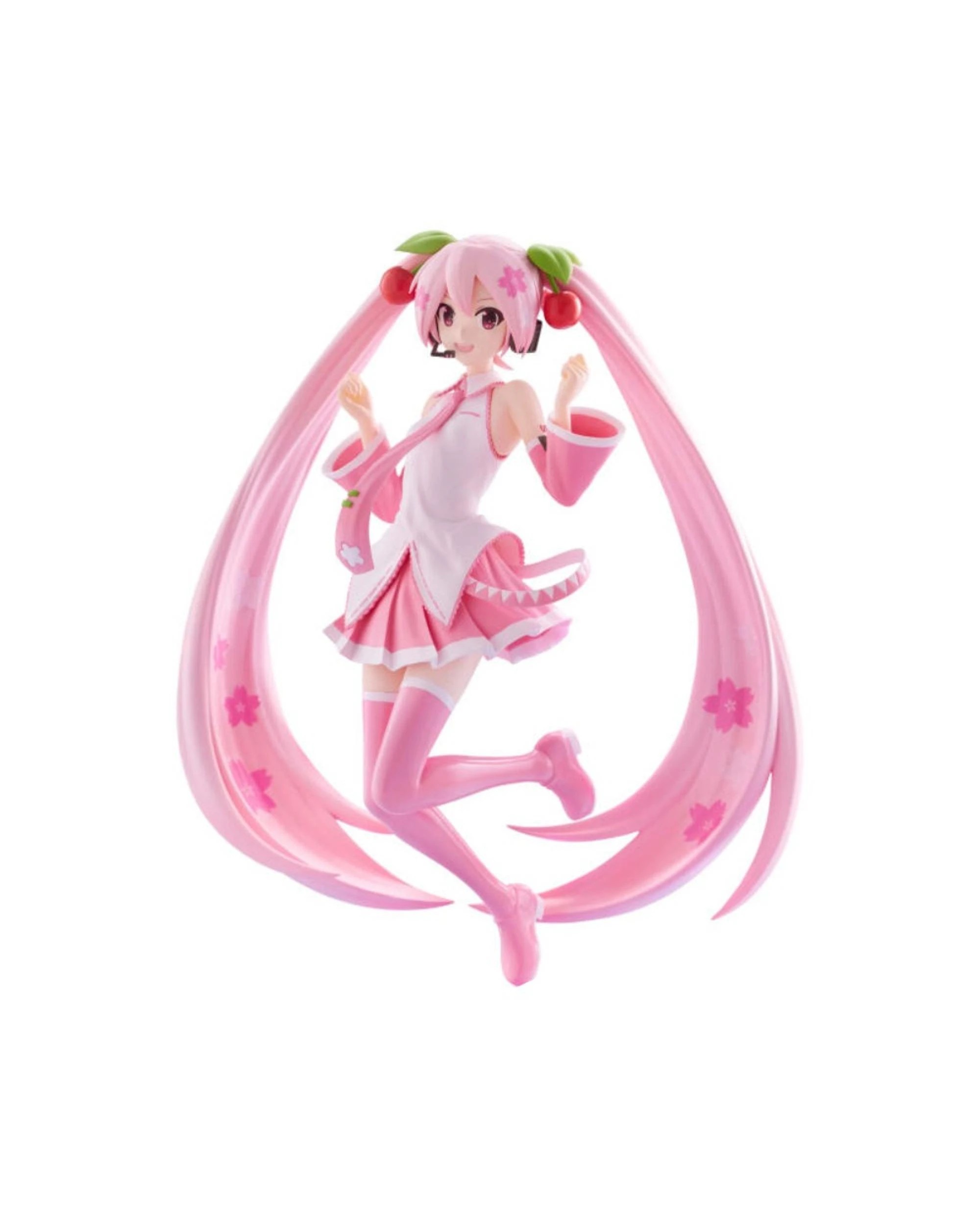 1 Banpresto Evolve Vocaloid Hatsune Miku Sakura Miku Figure, 1 of 1