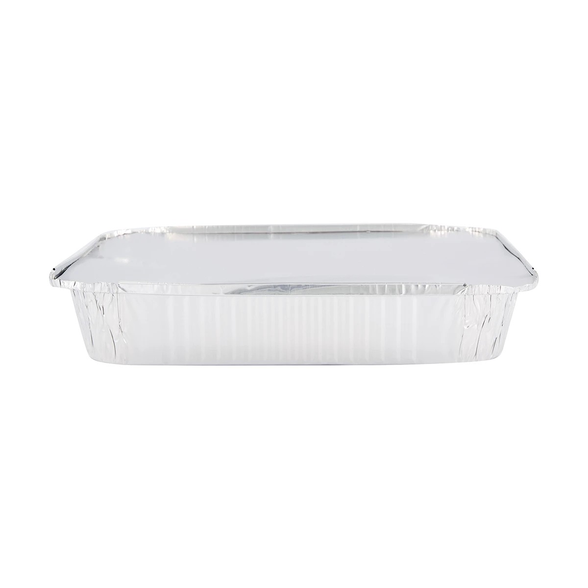3 2 Pack Aluminium Roasting Trays with Lids, 3 of 7