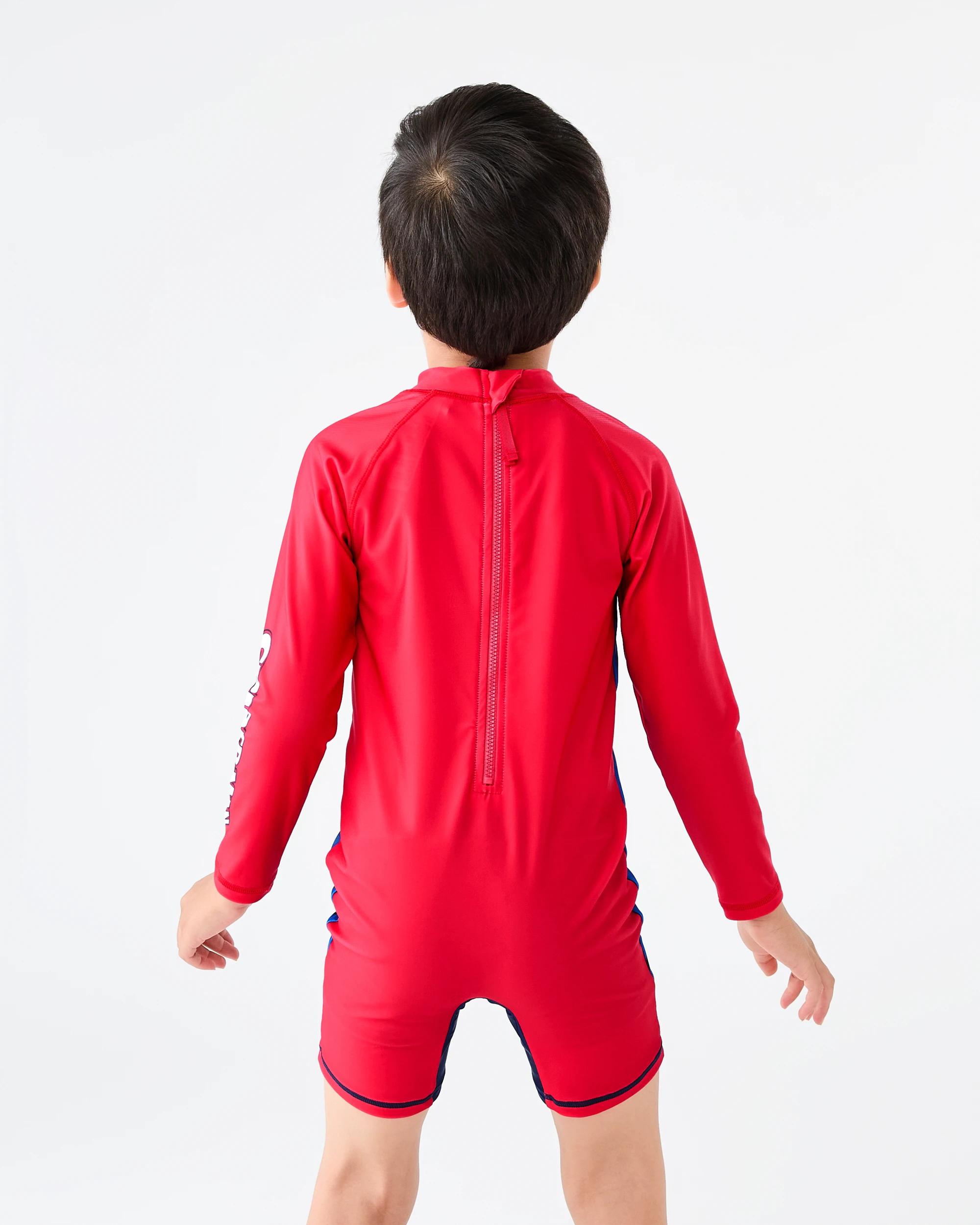 2 Spider-Man License Long Sleeve Swimsuit Spiderman, 2 of 9