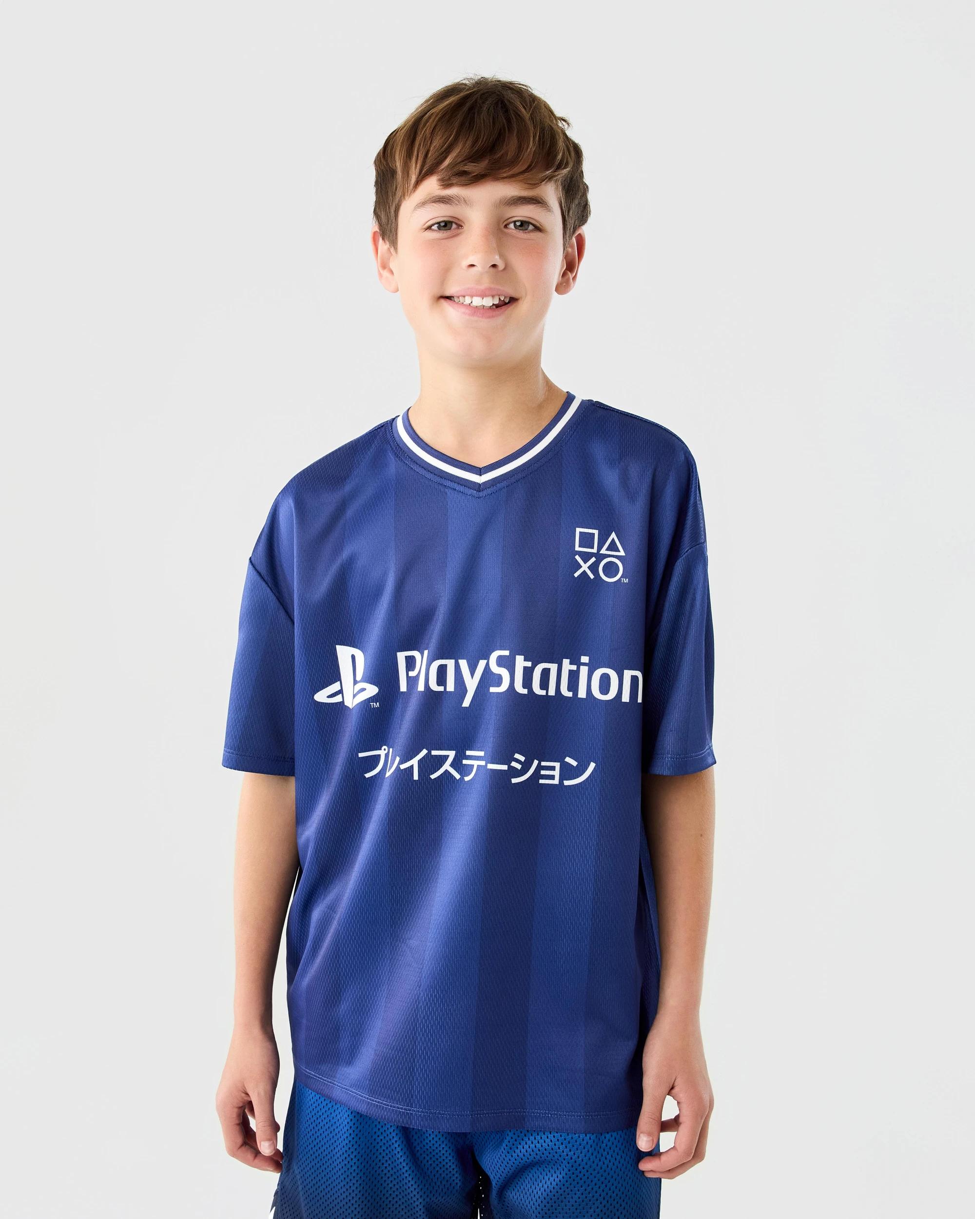 1 PlayStation License Mesh T-shirt Play Mesh, 1 of 7