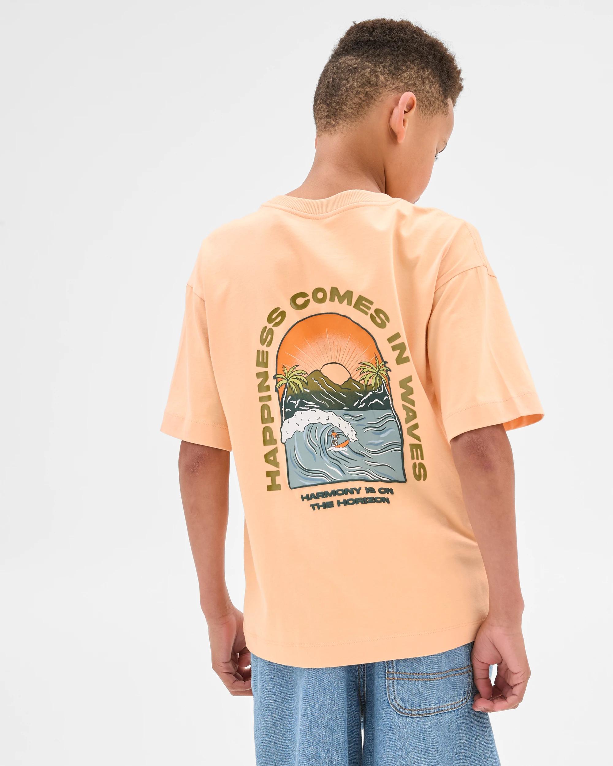 4 Target Kids Australian Cotton Harmony Day Print T-Shirt ORANGE, 4 of 8