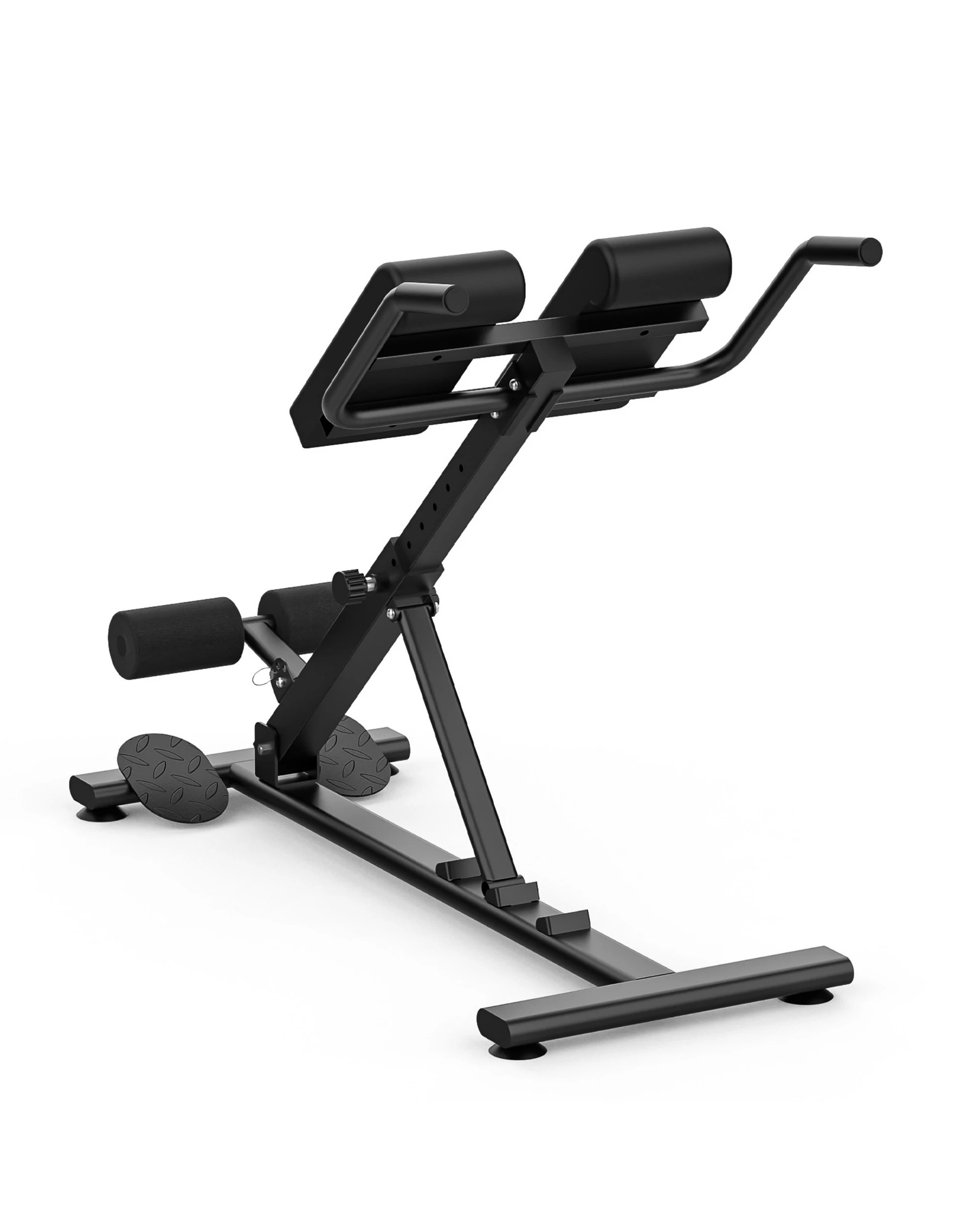 4 ADVWIN Adjustable Roman Chair, AB Back Hyperextension Bench Foldable with 3 Angle & 7 Height Adjustable, 4 of 8