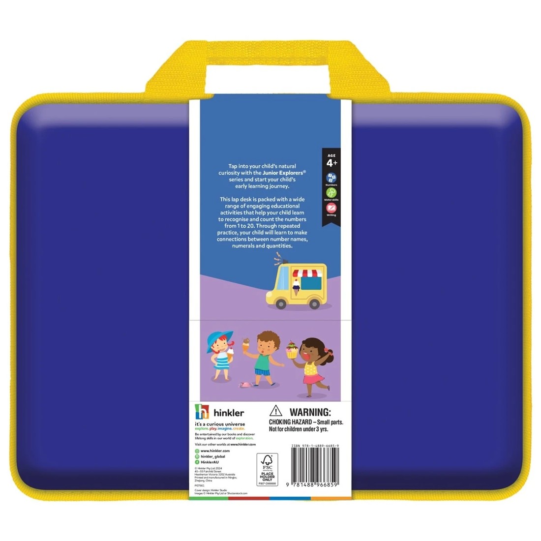 5 Jr. Explorers: My Counting Pad Activity Set with Lap Desk - Book, 5 of 5