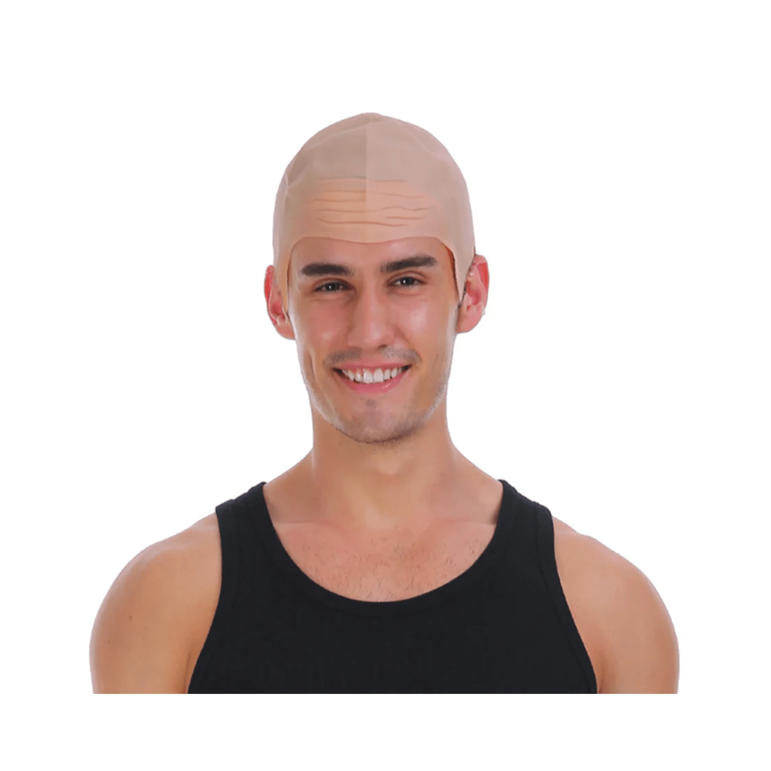 1 JD Party Rubber Bald Cap Costume Accessory, 1 of 2