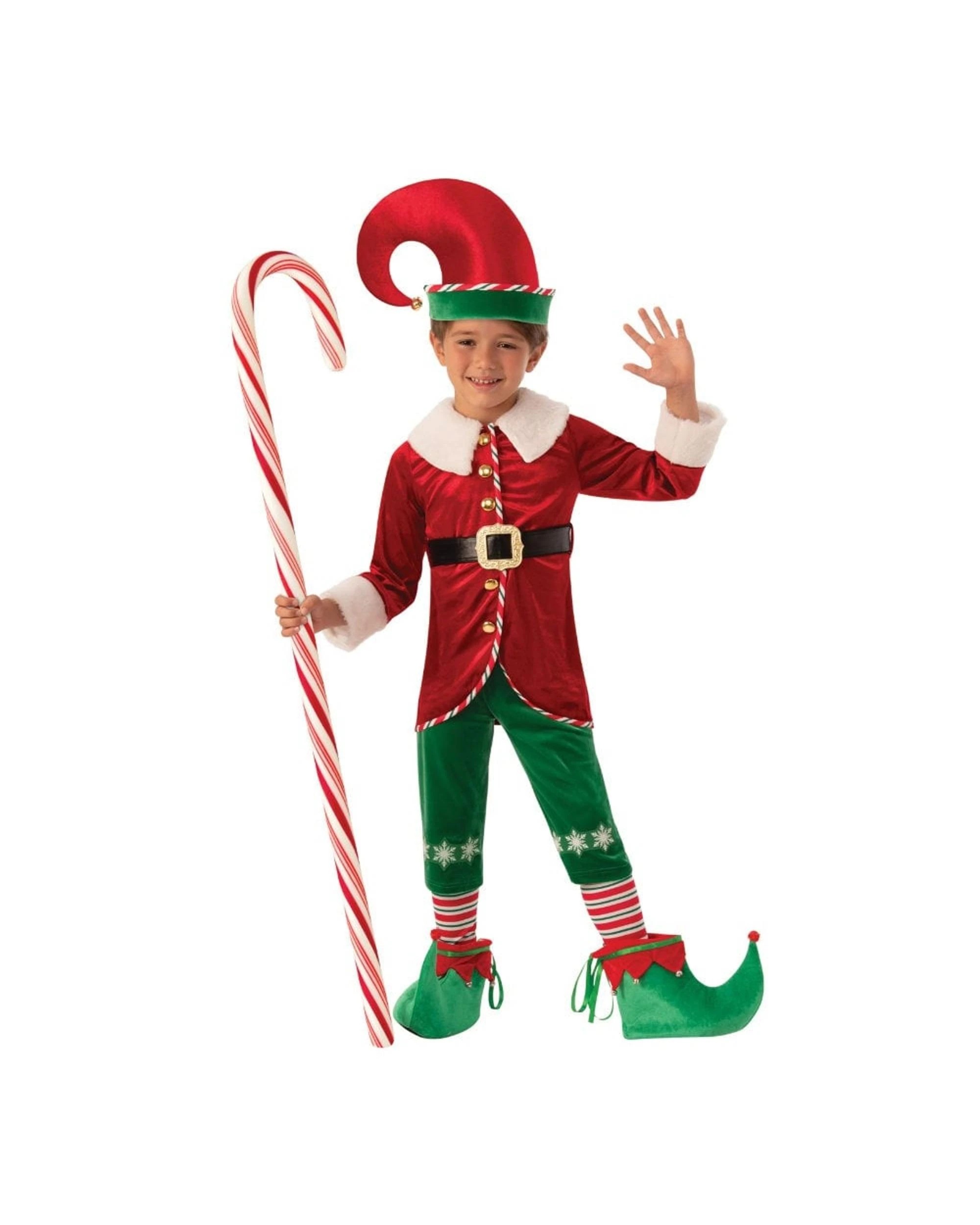 1 Elf Deluxe Child Costume Size 3-4 Years, 1 of 4