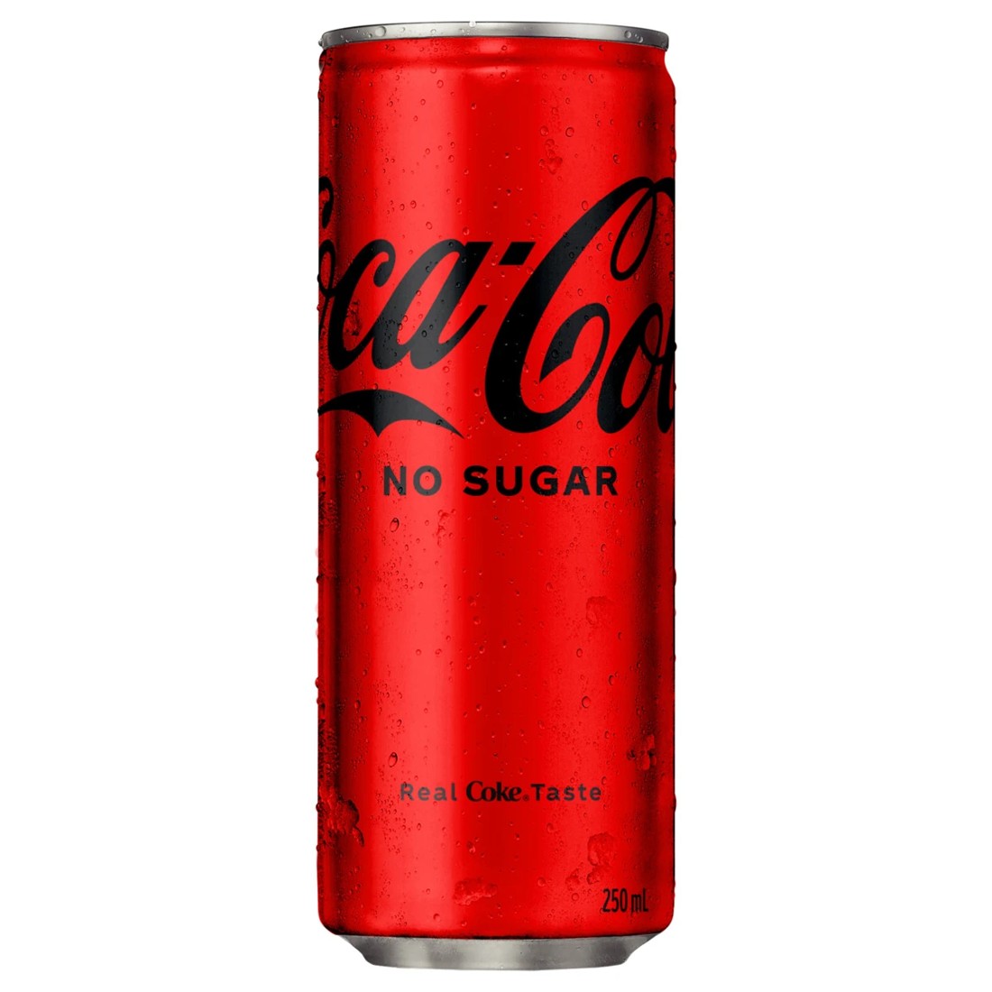 1 Coca-Cola No Sugar Soft Drink Can 250ml, 1 of 3