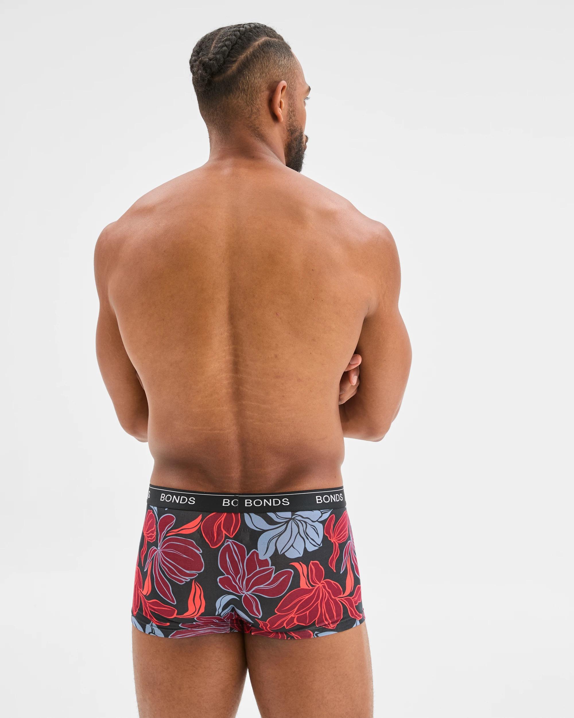 2 Bonds Men's Guyfront Trunk LUCKY LOTUS, 2 of 3