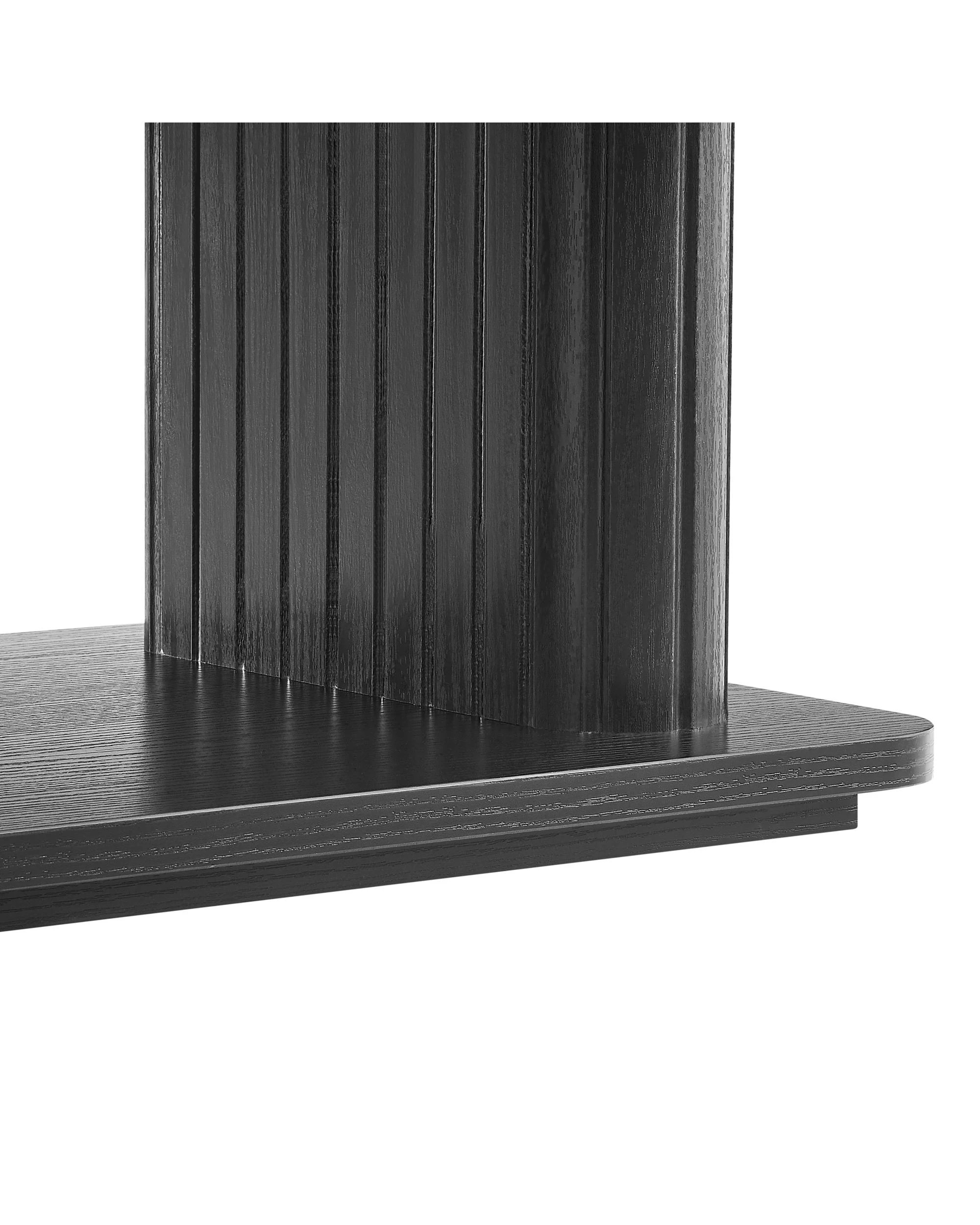 7 Kodu Open Shelf Entertainment TV Unit 180W - Black, 7 of 8