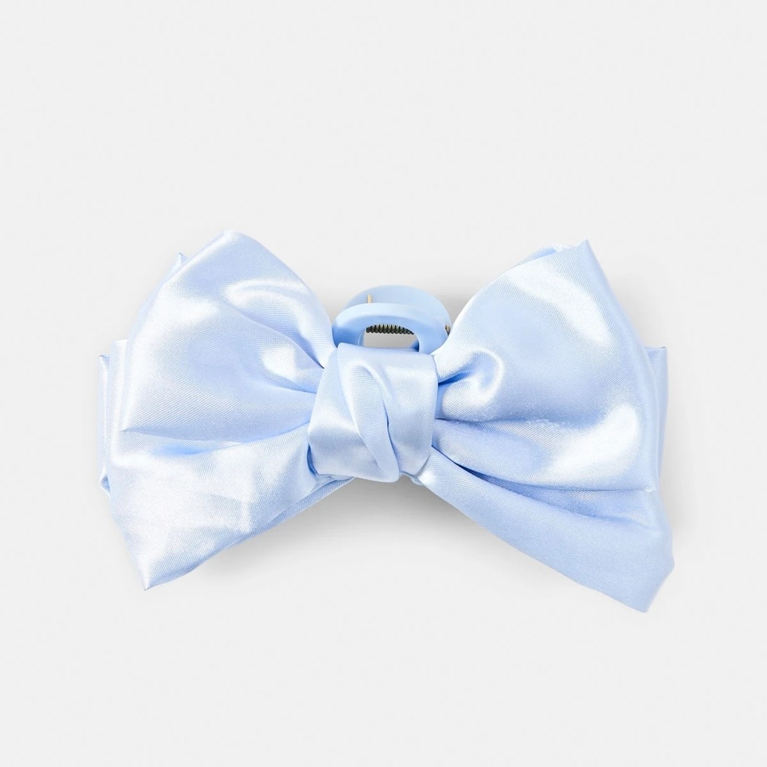 2 Blue Fabric Bow Claw Hair Clip, 2 of 4