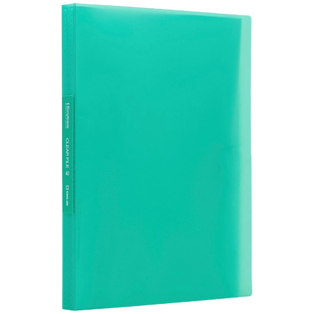 1 King Jim Fixed Display Book 40 Pockets Gloss Green, 1 of 3