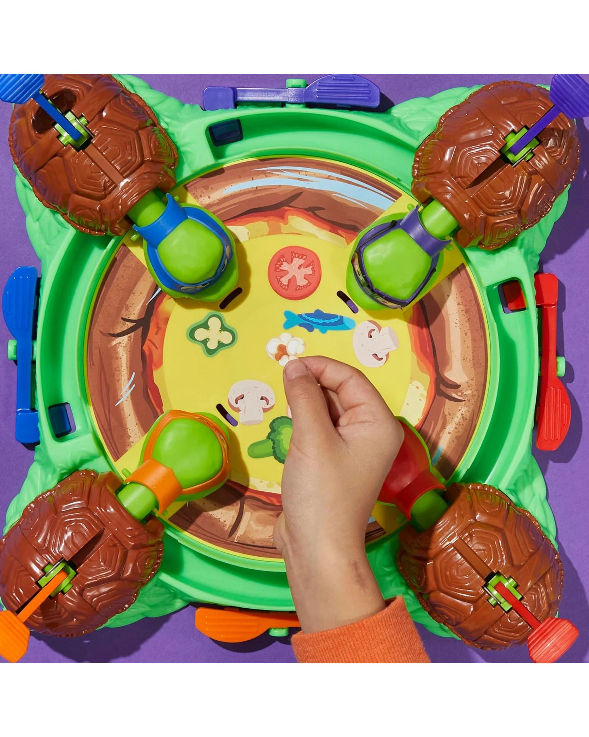 9 Hungry Hungry Hippos Teenage Mutant Ninja Turtles Edition Board Game, 9 of 10