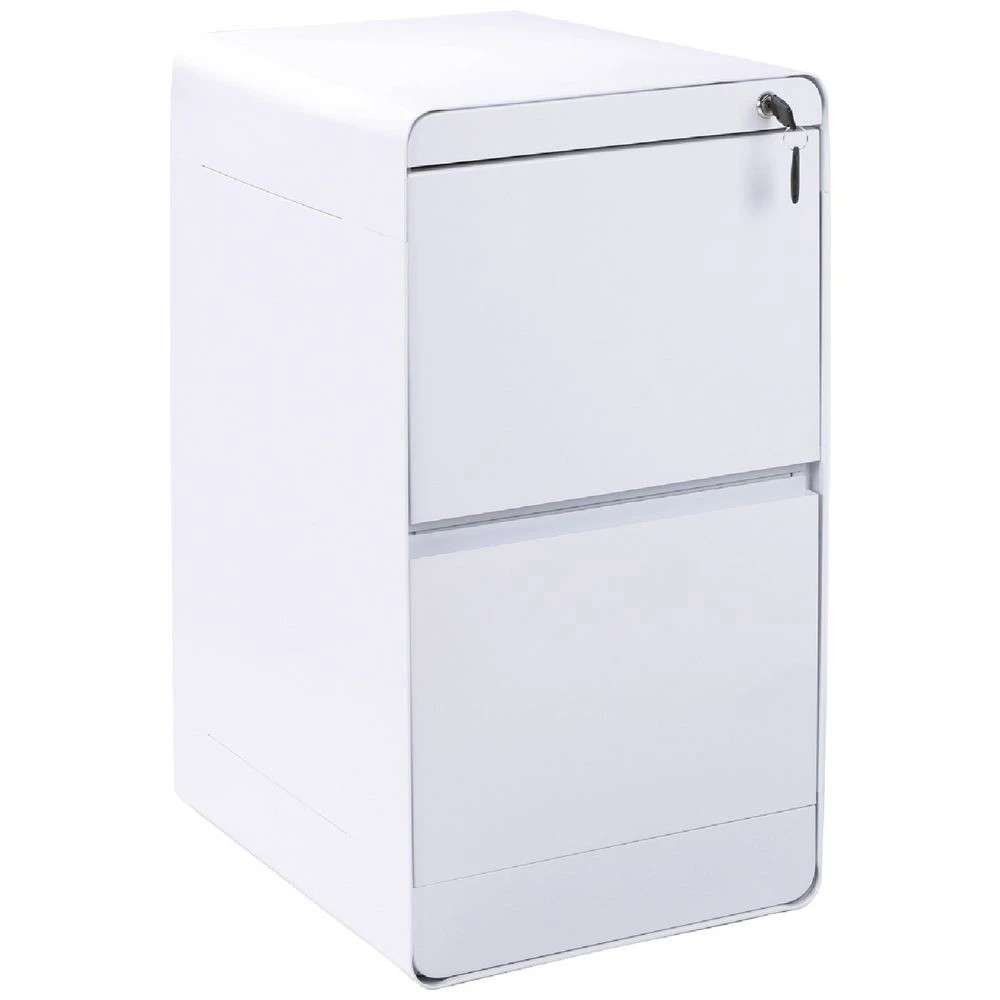 1 Otto Venturo 2 Drawer Filing Cabinet White Cabinets Filing Drawer Cabinets, 1 of 6