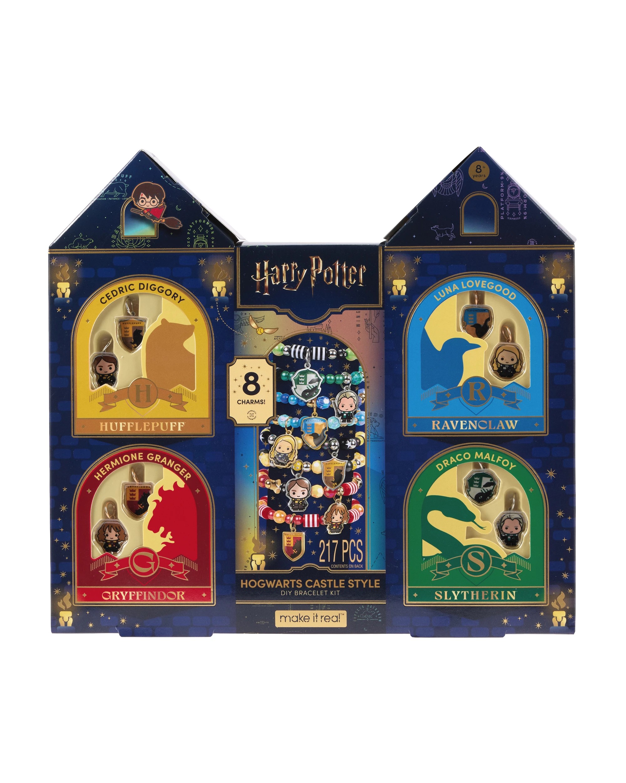 1 217 Piece Harry Potter Hogwarts Castle Style DIY Bracelet Kit, 1 of 5