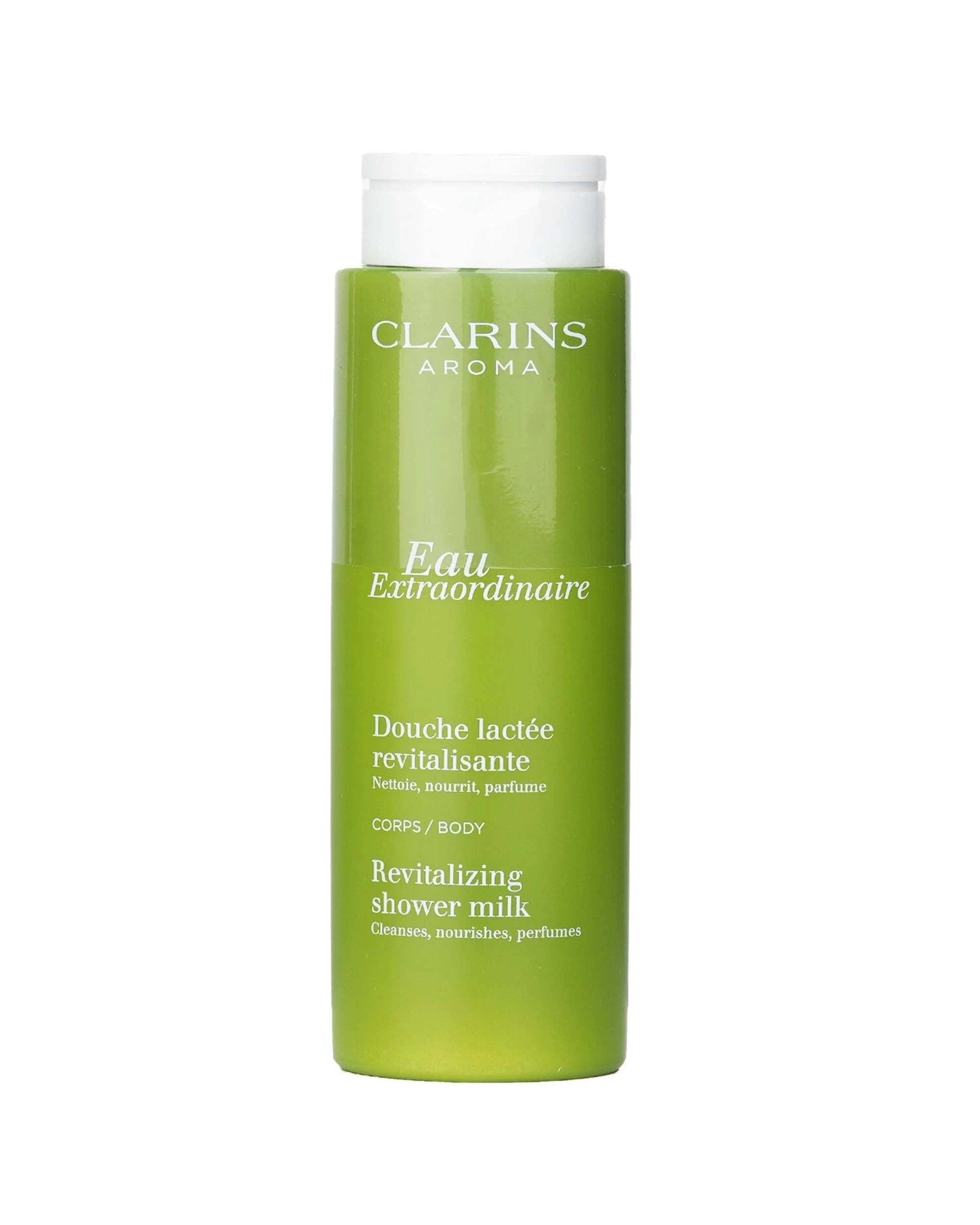1 Clarins Eau Extraordinaire Revitalizing Shower Milk  200ml/6.7oz, 1 of 3