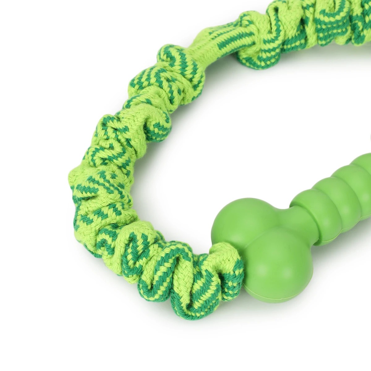 3 Pet Toy Rope Rubber Bone, 3 of 4