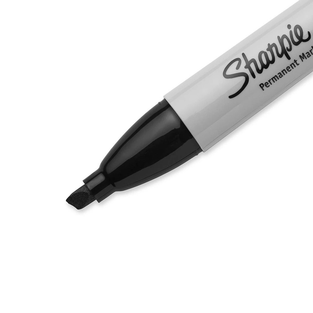 3 Sharpie Super Chisel Permanent Marker Black, 3 of 7