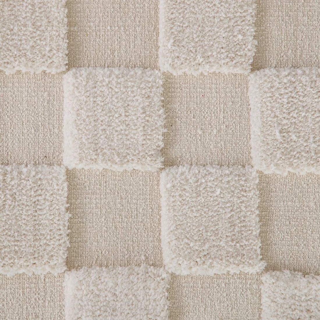 3 Check Rug - Natural, Medium - 180cm x 133cm, 3 of 8