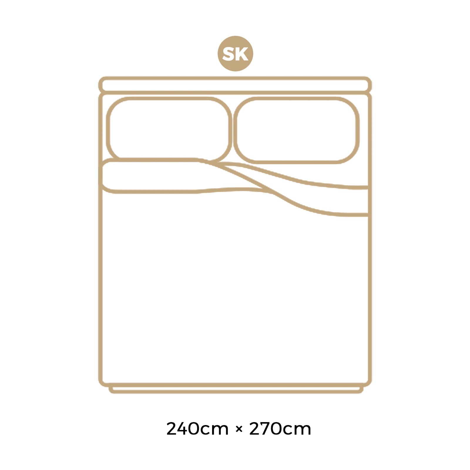 2 Bedra Bedding Super King 700GSM Goose Down Feather Quilt Duvet Doona - White, 2 of 10