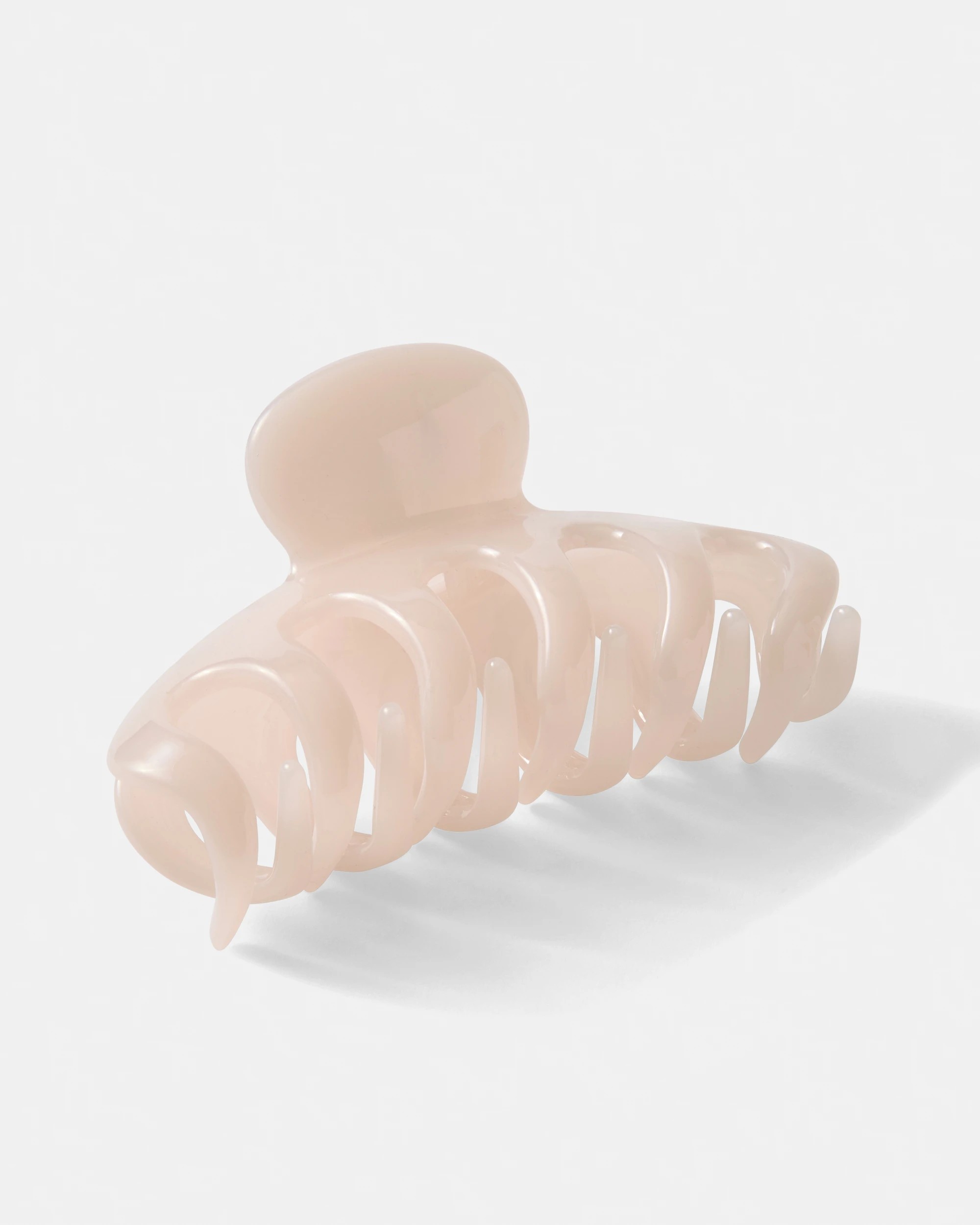 2 White Jelly Claw Hair Clip, 2 of 4