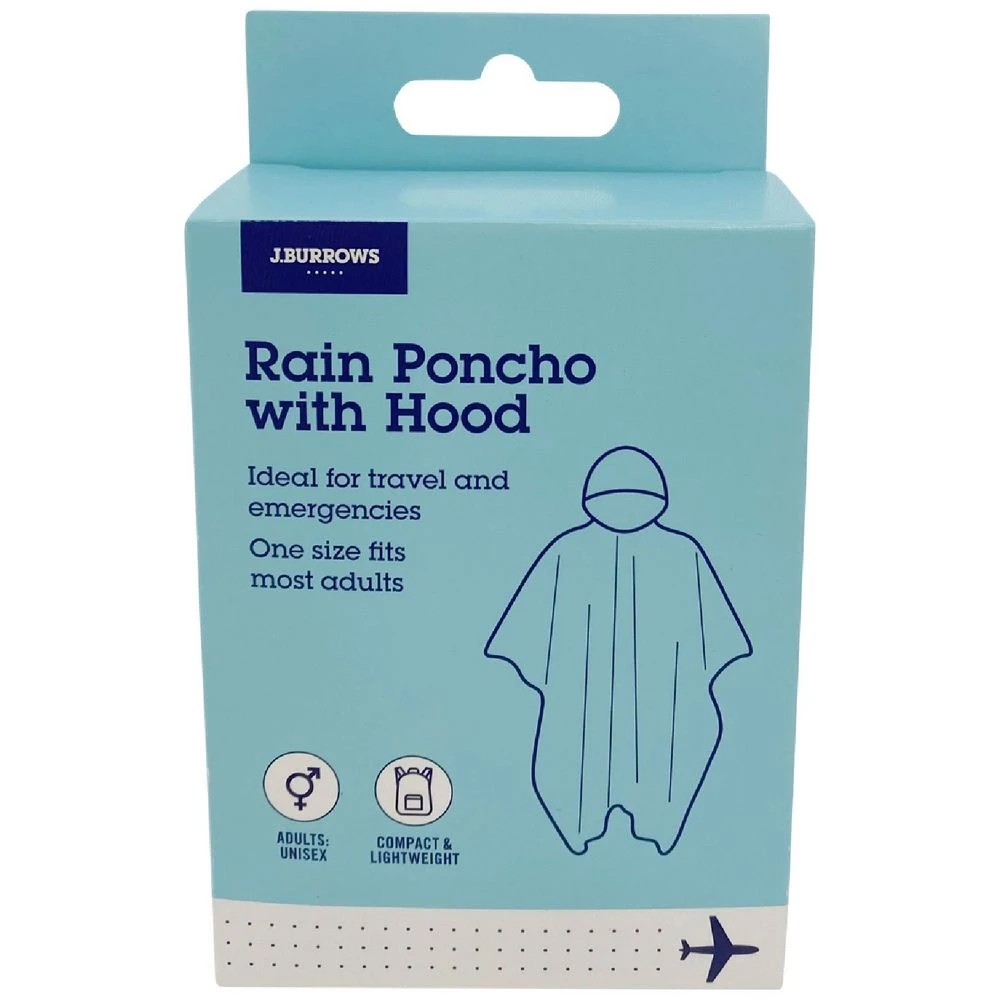 1 J.Burrows Rain Poncho, 1 of 5