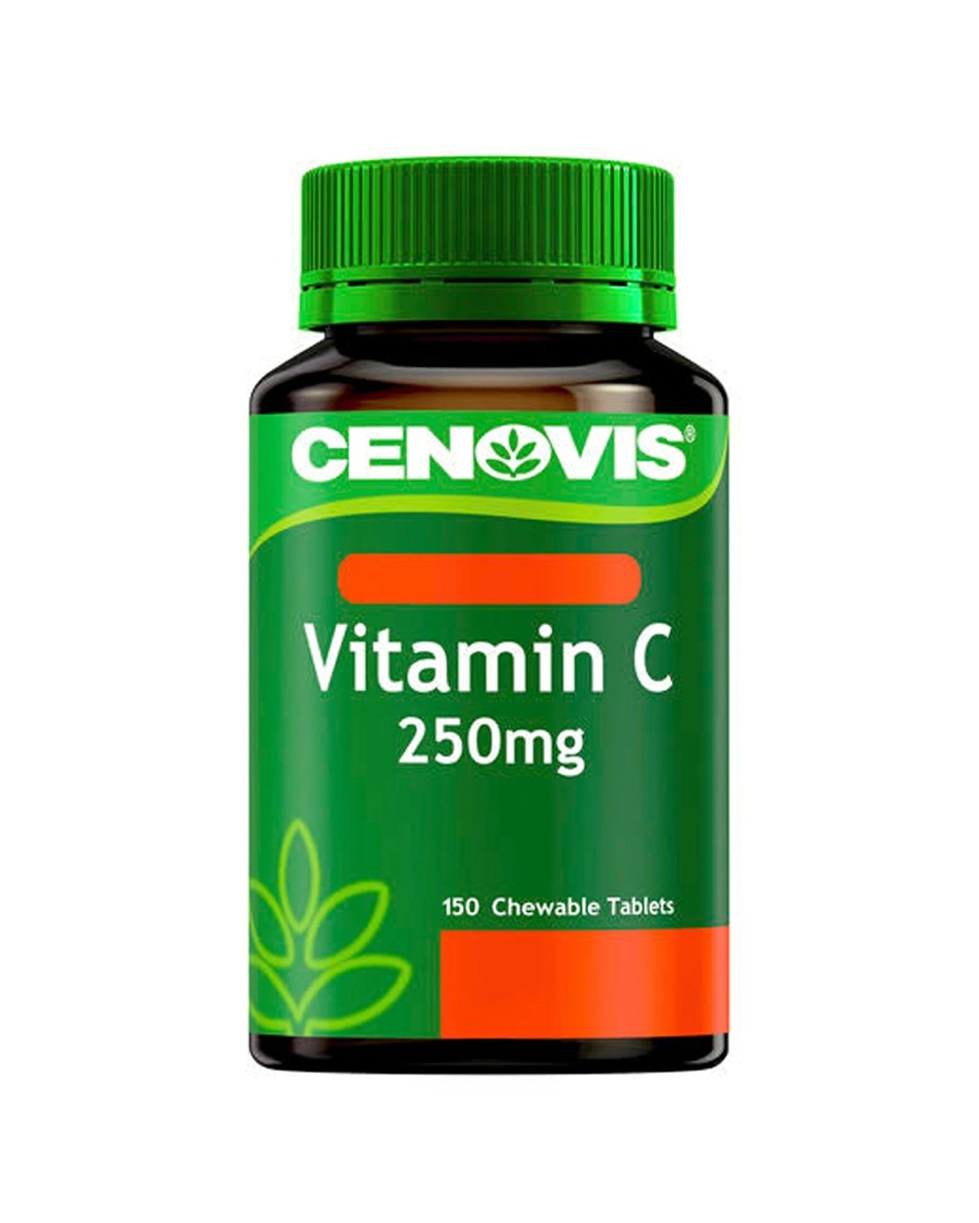 1 Cenovis 150pc Vitamin C 250mg Chewable Tablets Supports Immune Health & Cold Relief, 1 of 5