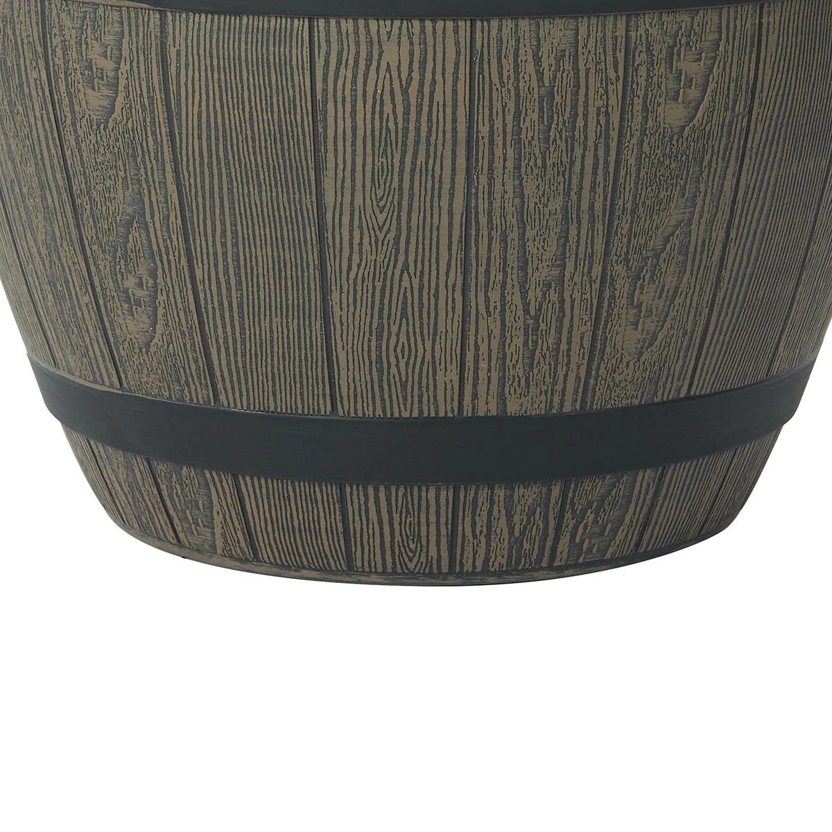 5 37.5cm Barrel Look Planter, 5 of 6