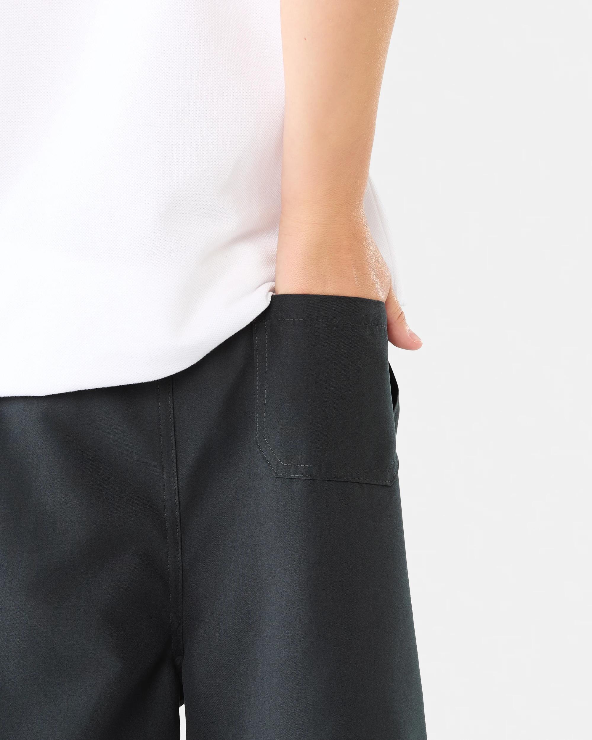 4 School Microfibre Shorts Ashlt Grey, 4 of 8