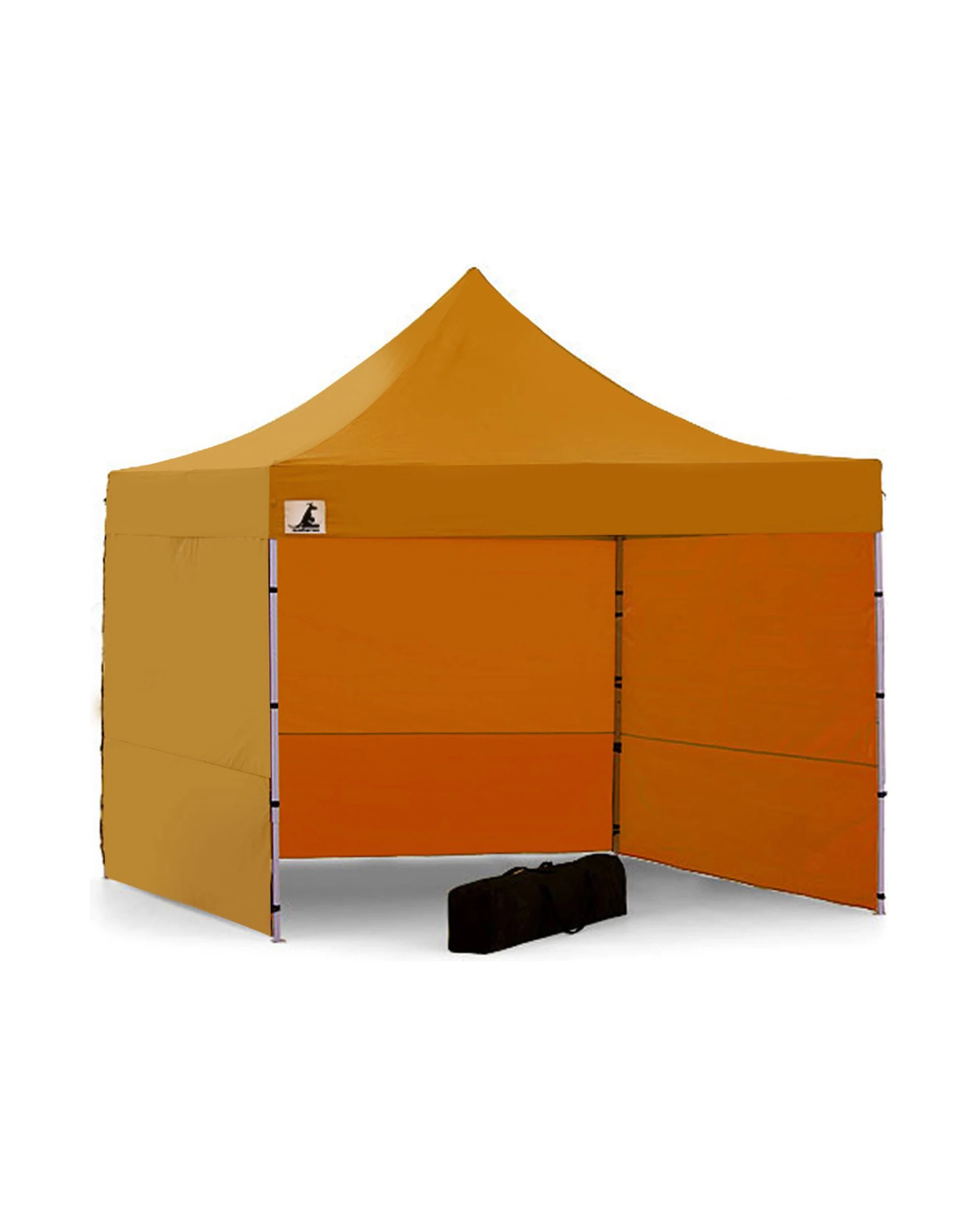 1 Wallaroo 3m x3m Outdoor Gazebo Folding Party Tent Marquee Canopy Camping Beach - Orange, 1 of 9