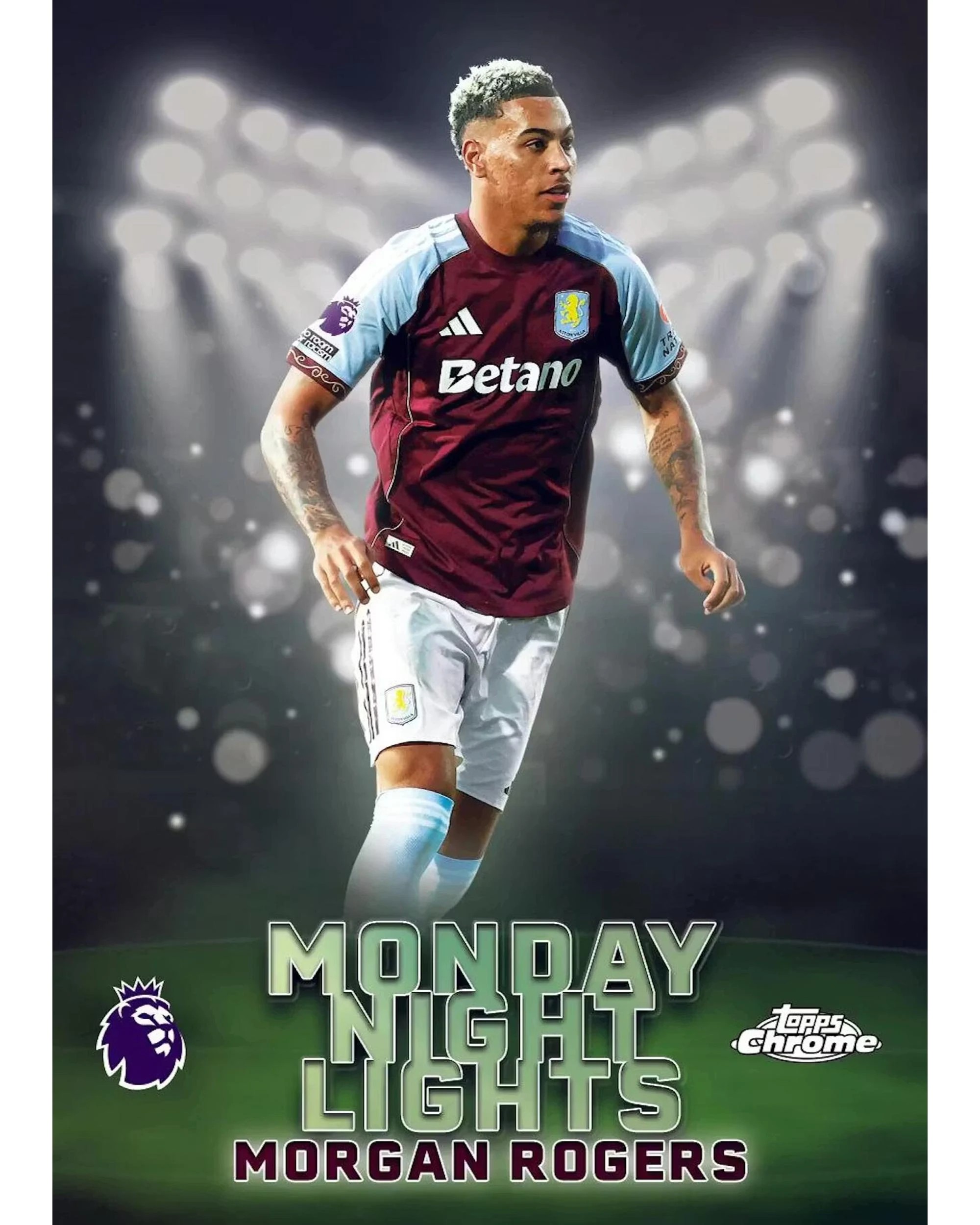 4 Topps 2026 Chrome Premier League Soccer Blaster Box, 4 of 10