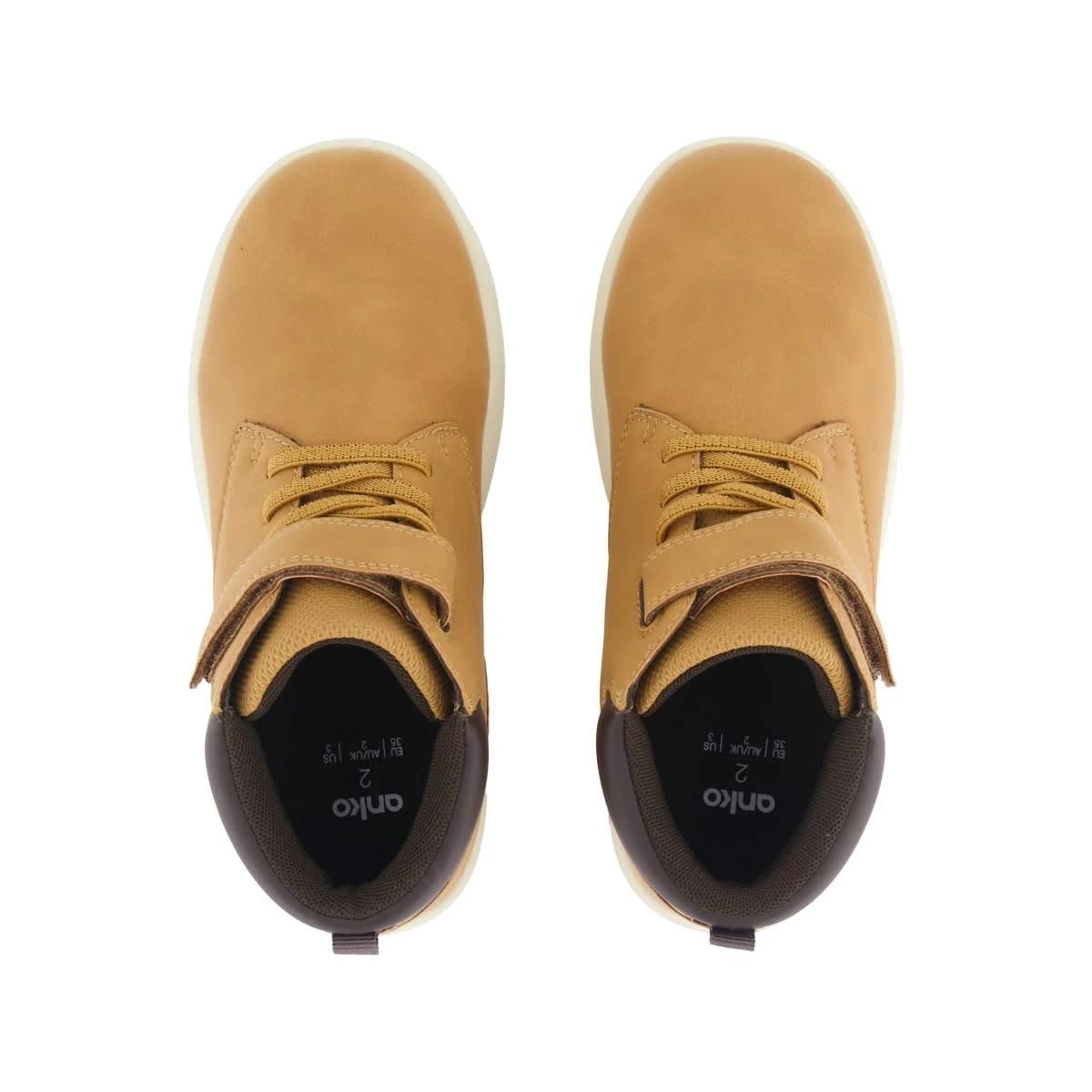 2 Senior Hi Top Casual Sneakers AMBER GOLD, 2 of 5