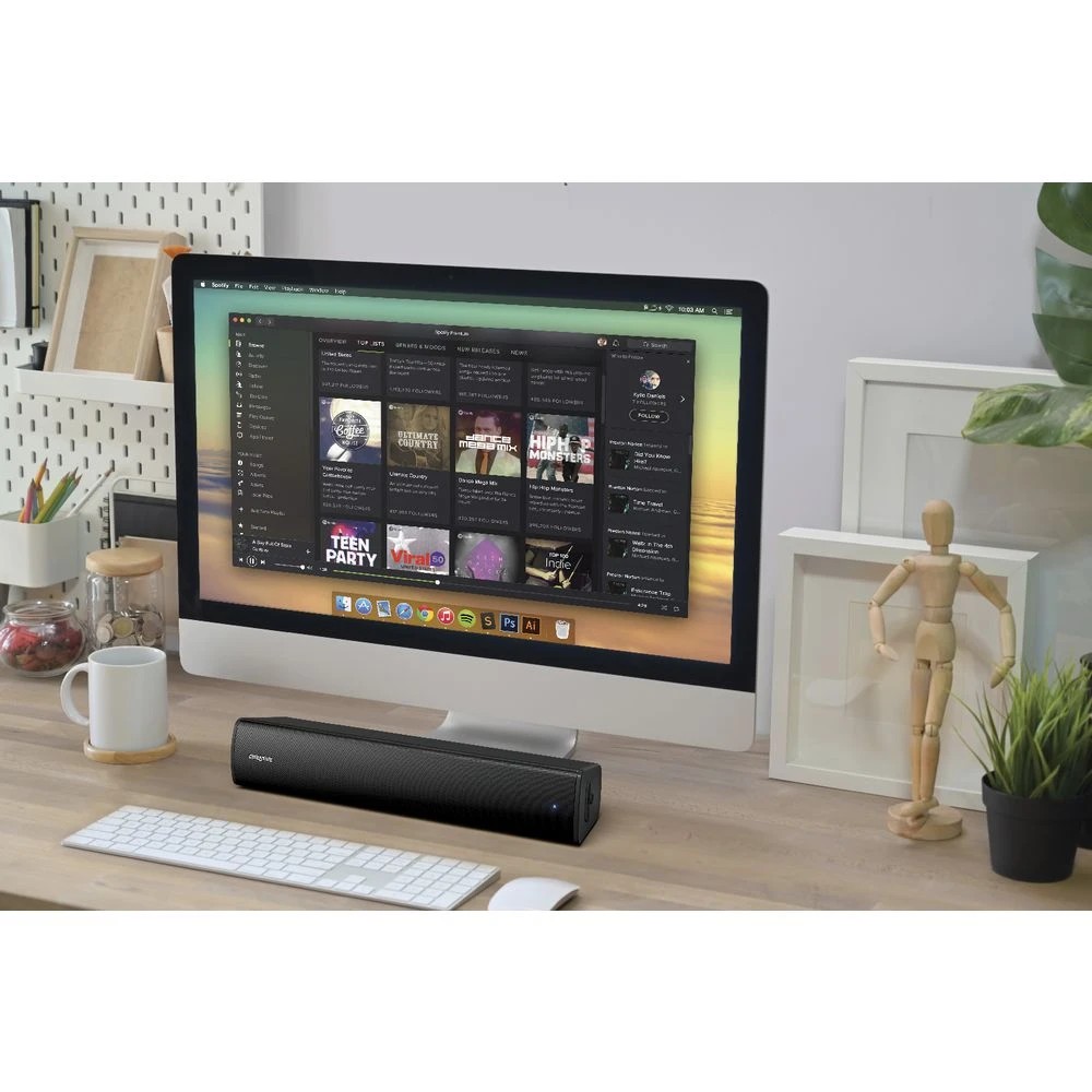 7 Creative Stage Air V2 PC Soundbar Black, 7 of 8