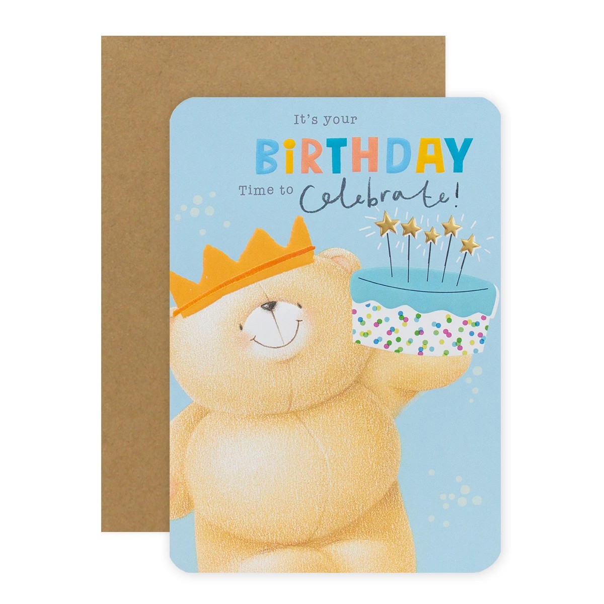 1 Hallmark Forever Friends Birthday Card - Time to Celebrate, 1 of 3