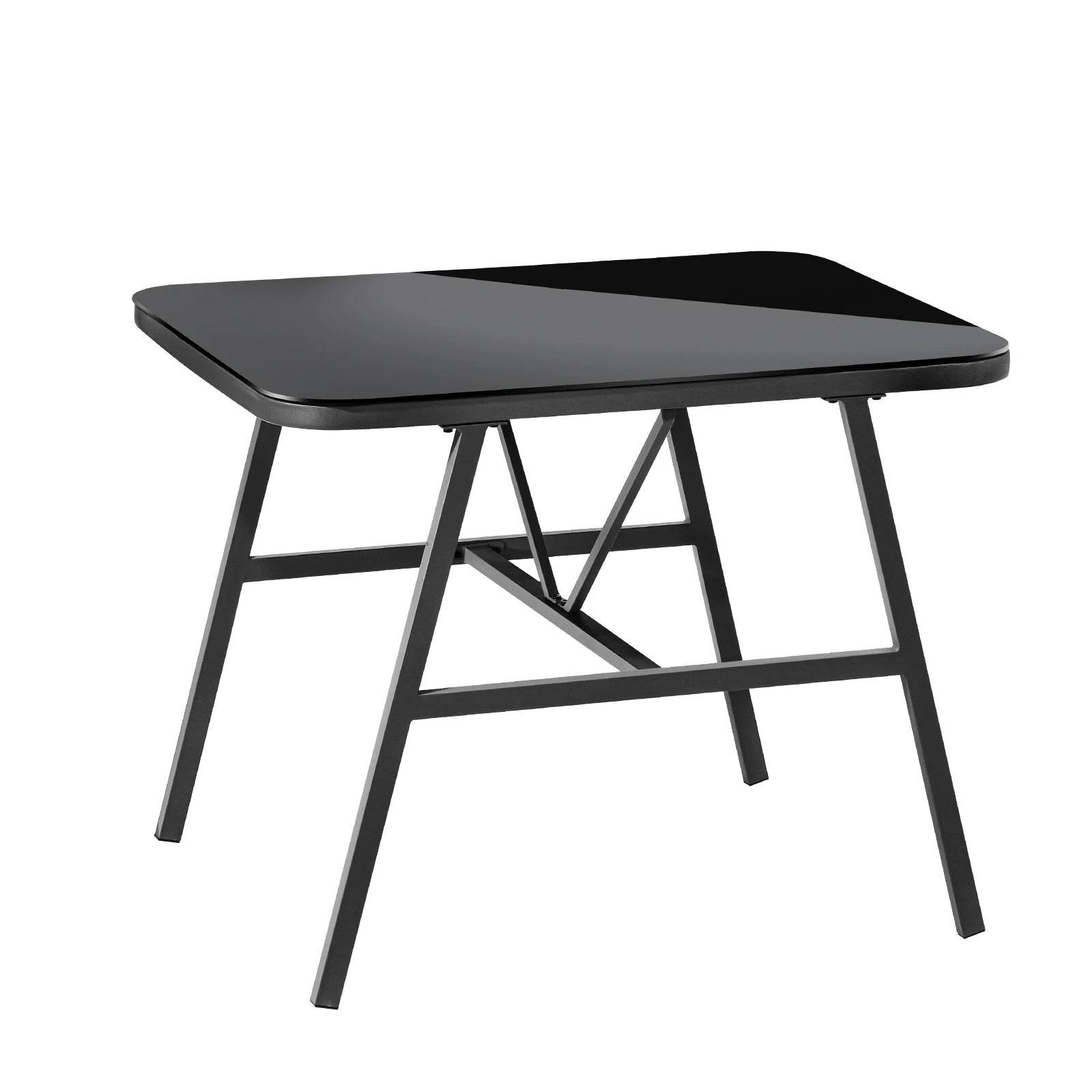 1 Livsip Outdoor Dining Side Table Furniture Lounge Patio Garden Indoor Desk - Grey, 1 of 9