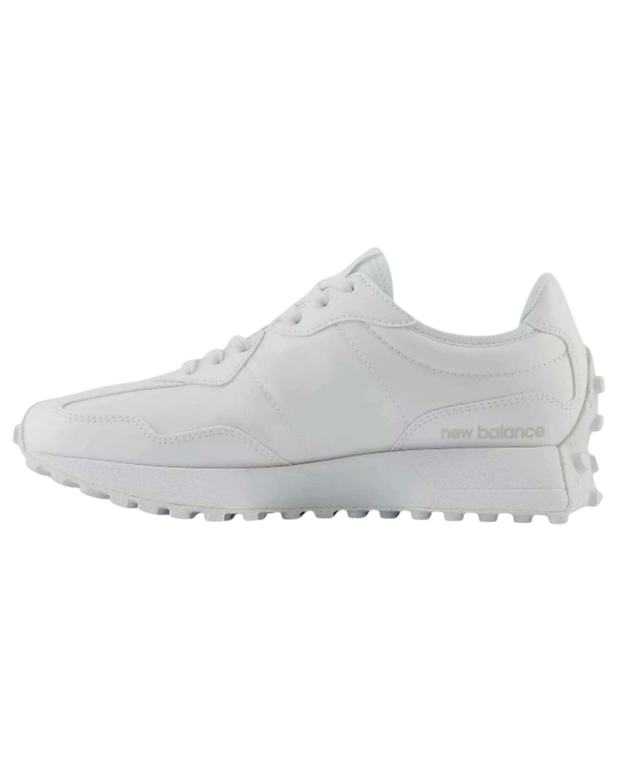 2 New Balance Womens 327 Athletic Shoes WHITE, 2 of 6