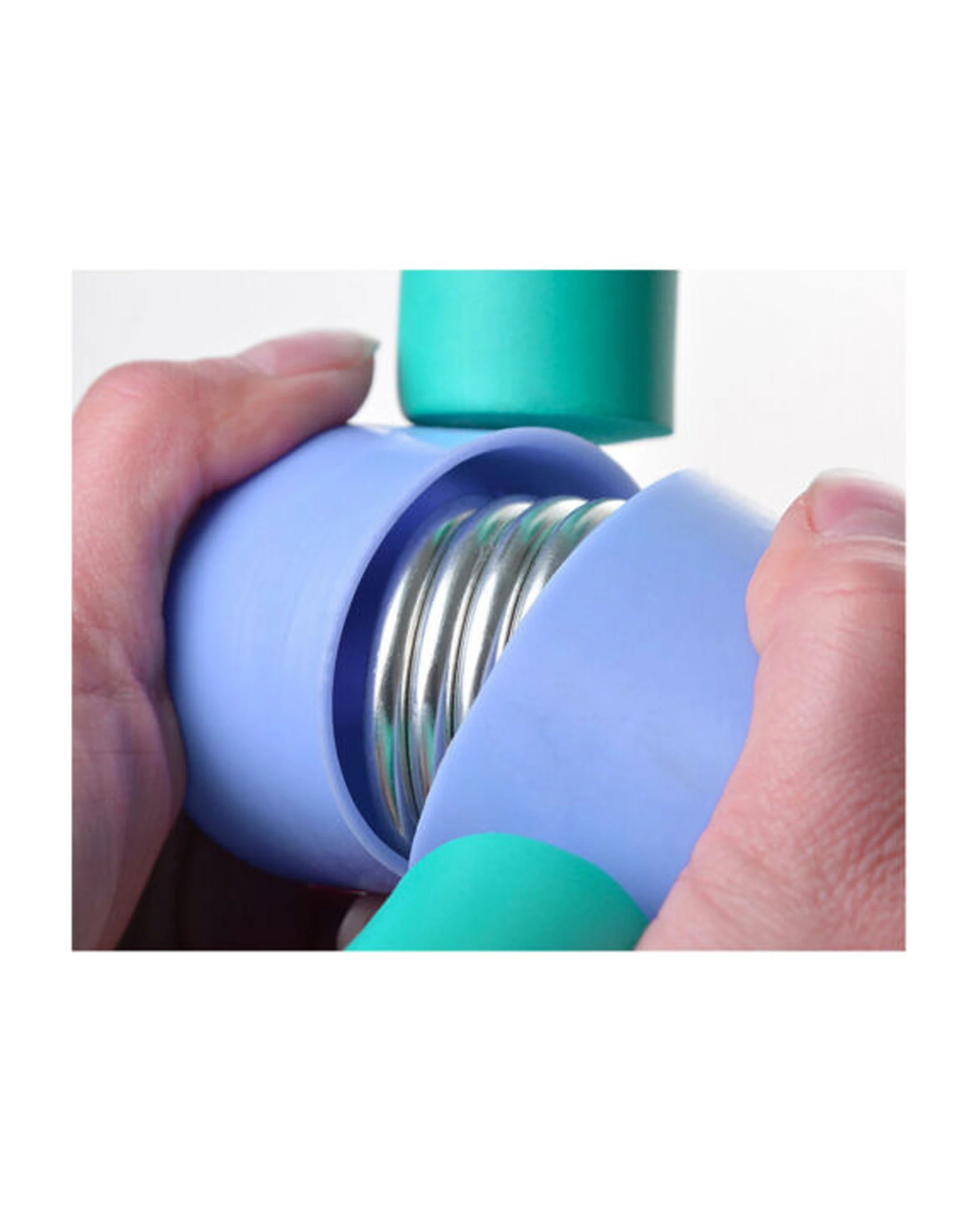 2 TODO Leg Clip Yoga Trainer Gym Strength Resistance Clip Muscle Spring Tension Fitness - Assorted, 2 of 5