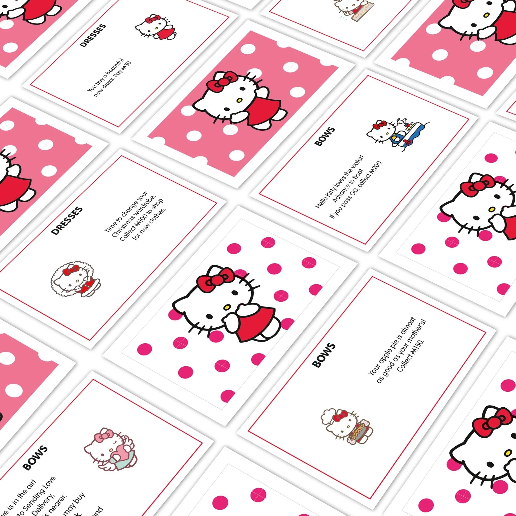 7 Hello Kitty Monopoly
 - Pink, 7 of 7